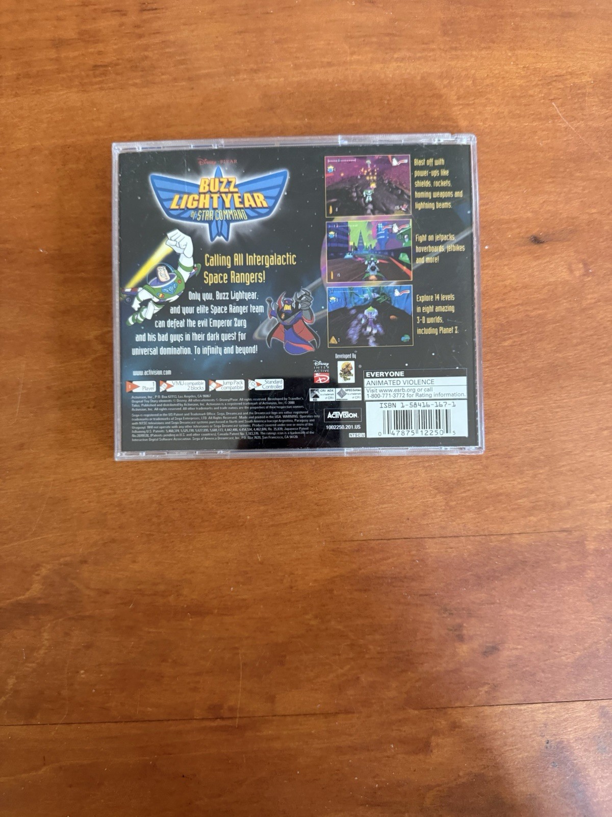 Buzz Lightyear of Star Command (Sega Dreamcast) VGC CIB Complete w/ Reg & Tested