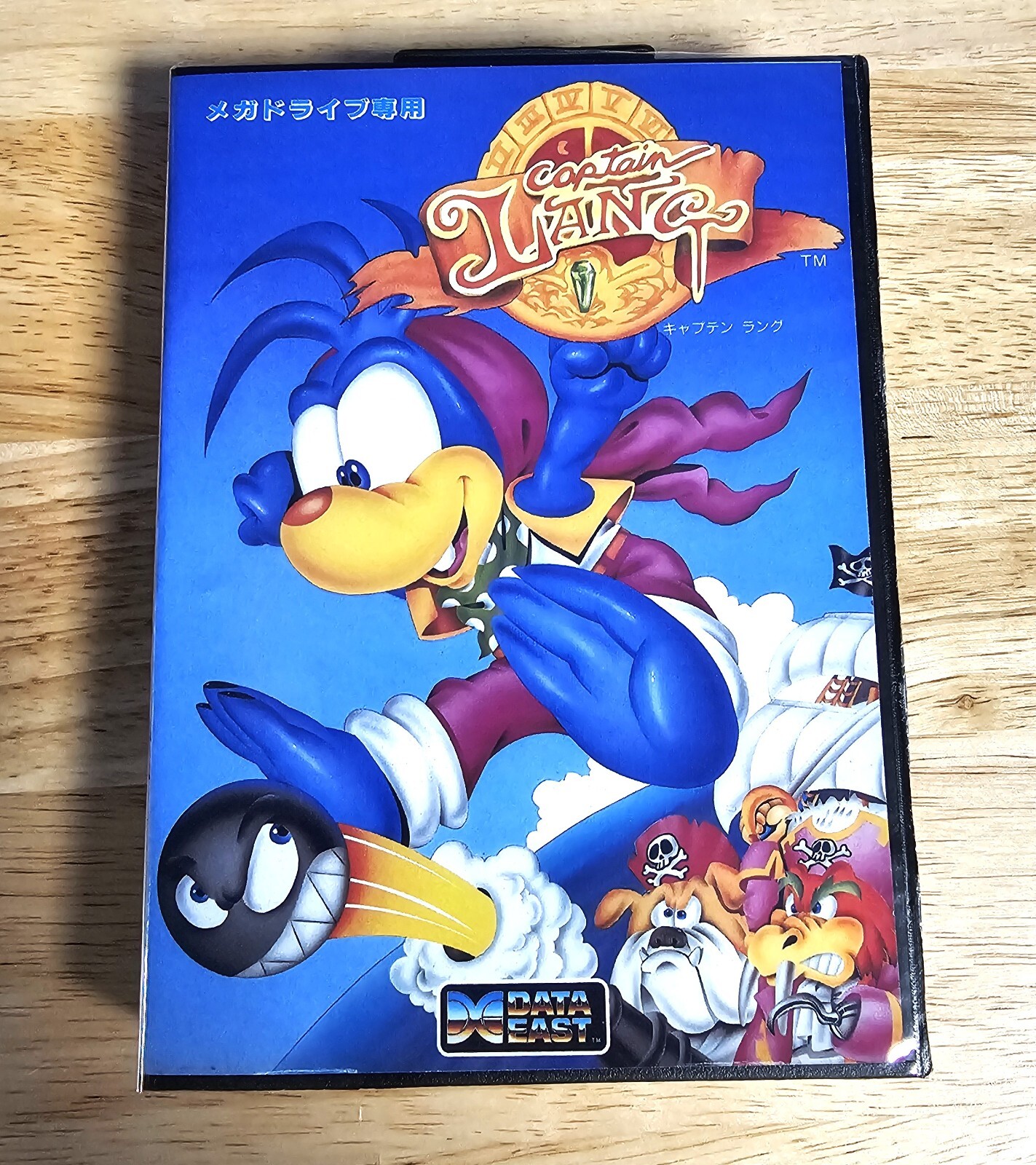 Captain Lang – 16 Bit MD Game, Case, Manual For Sega Mega Drive Genesis