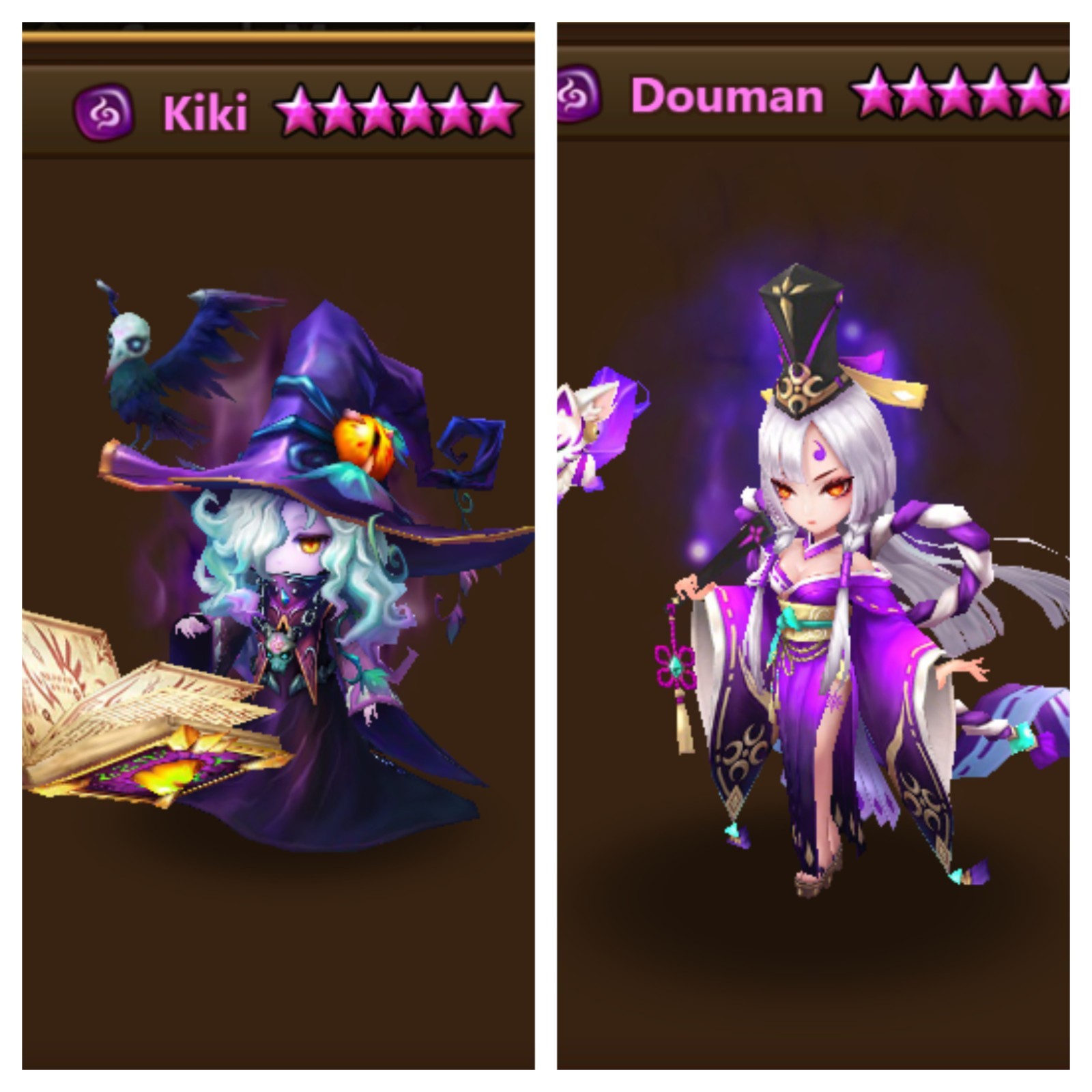 Summoners War Global Dark Mage + Dark Onmyouji
