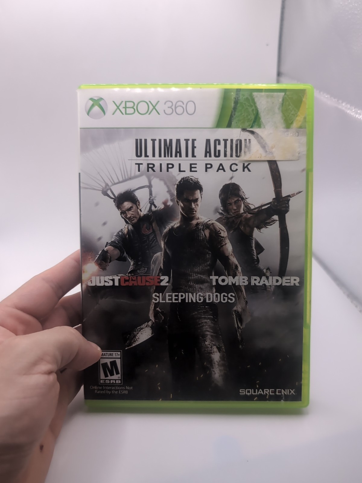 Ultimate Action Triple Pack Xbox 360 Scratch Free Tested Working
