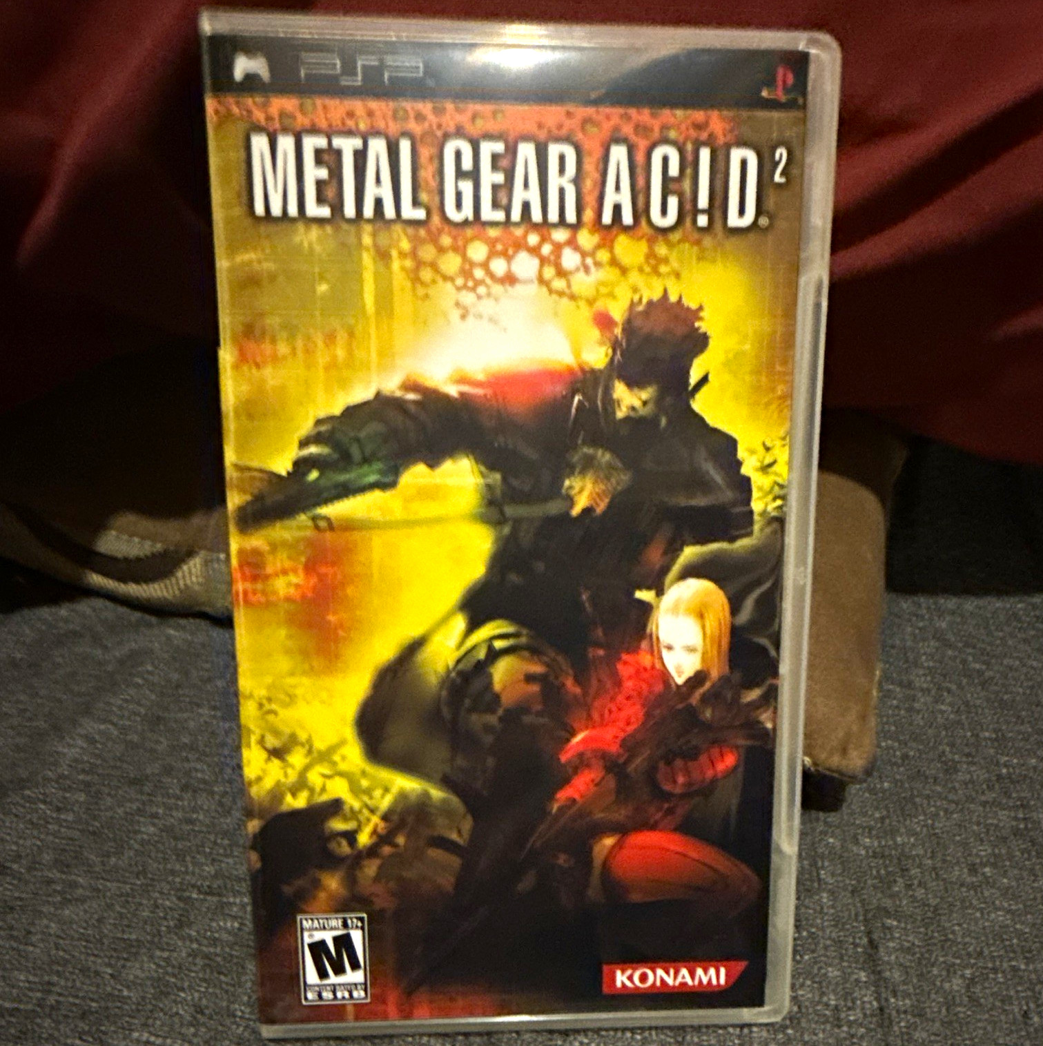 Konami Metal Gear Ac!d 2 Sony PSP Strategy Tactical M 2005 NTSC-U/C w/ Case