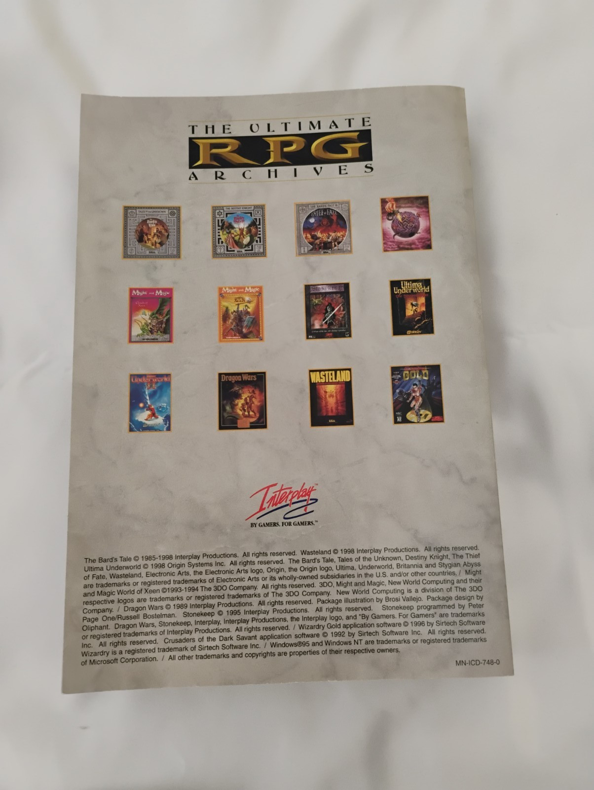 The Ultimate RPG Archives for PC – 12 Role Playing Games – Rated T 13+- Complete