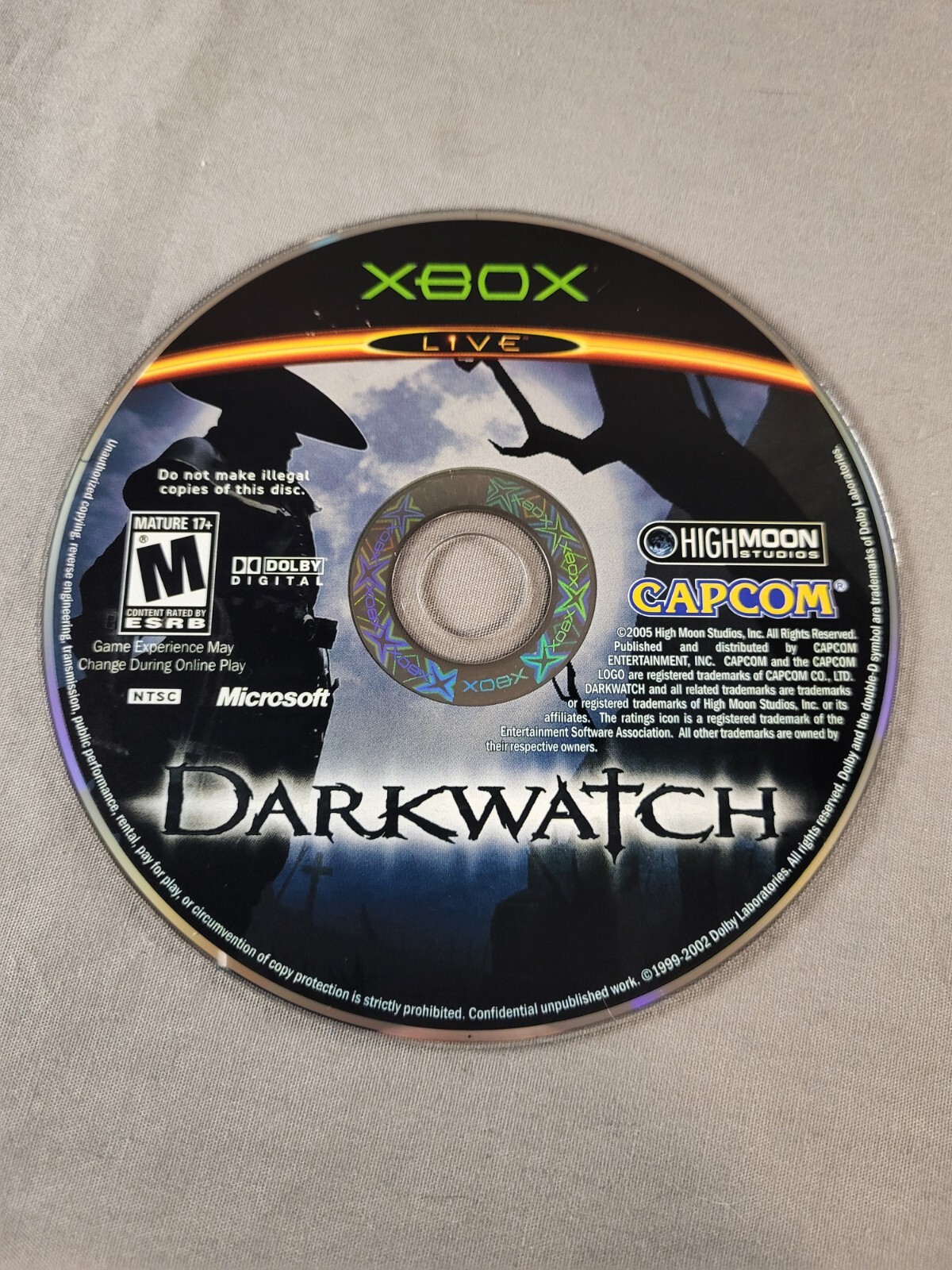 Darkwatch, Xbox, Loose, Authentic!