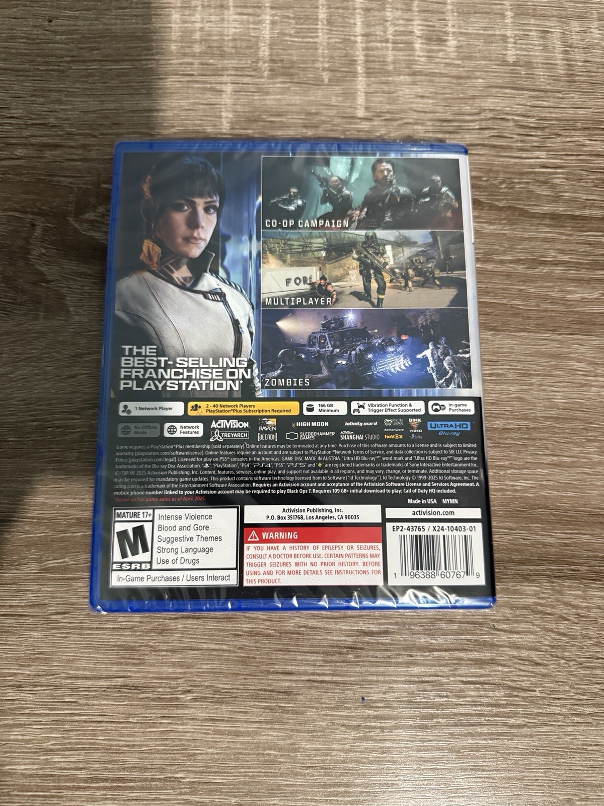 Call Of Duty Black Ops 7 – Sony PlayStation 5 – Brand New Sealed – PS5
