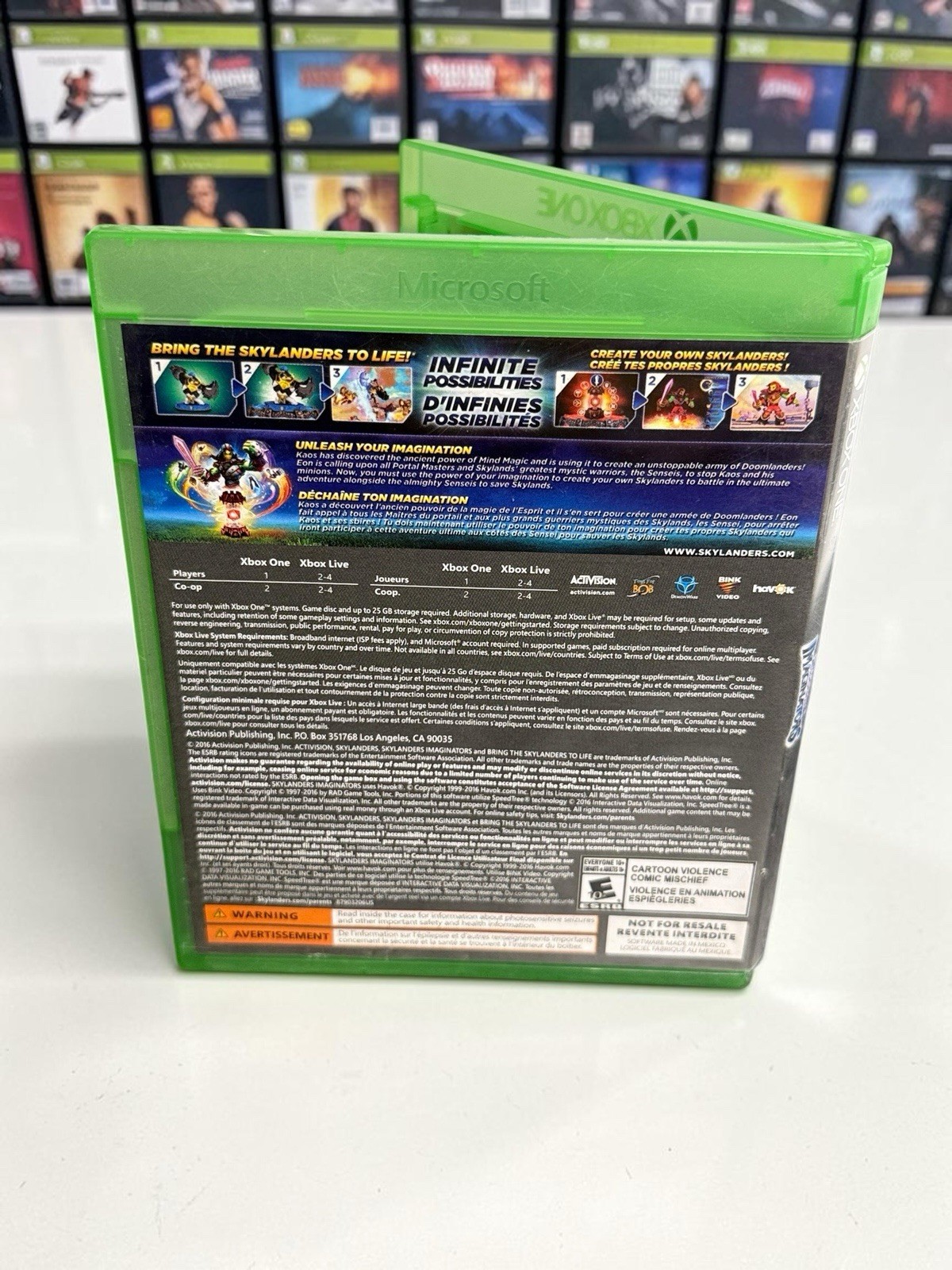 Skylanders Imaginators (Xbox One, 2016) Game – Free Shipping!