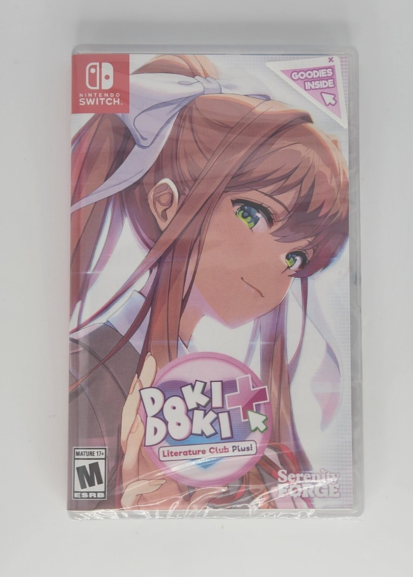 Doki Doki Literature Club Plus! PREMIUM PHYSICAL EDITION (Nintendo Switch) NEW