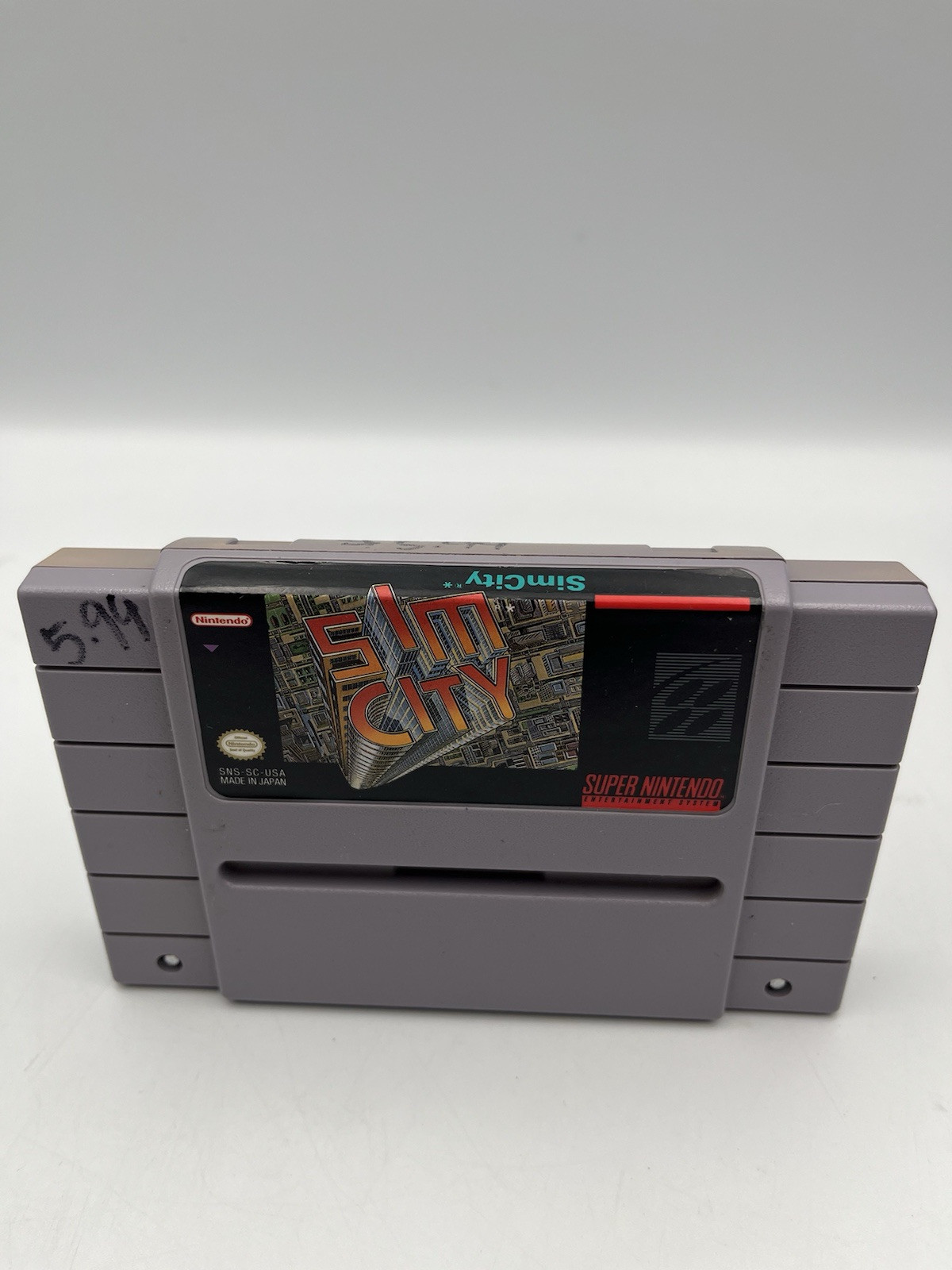Sim City Nintendo SNES Cartridge Only – Tested