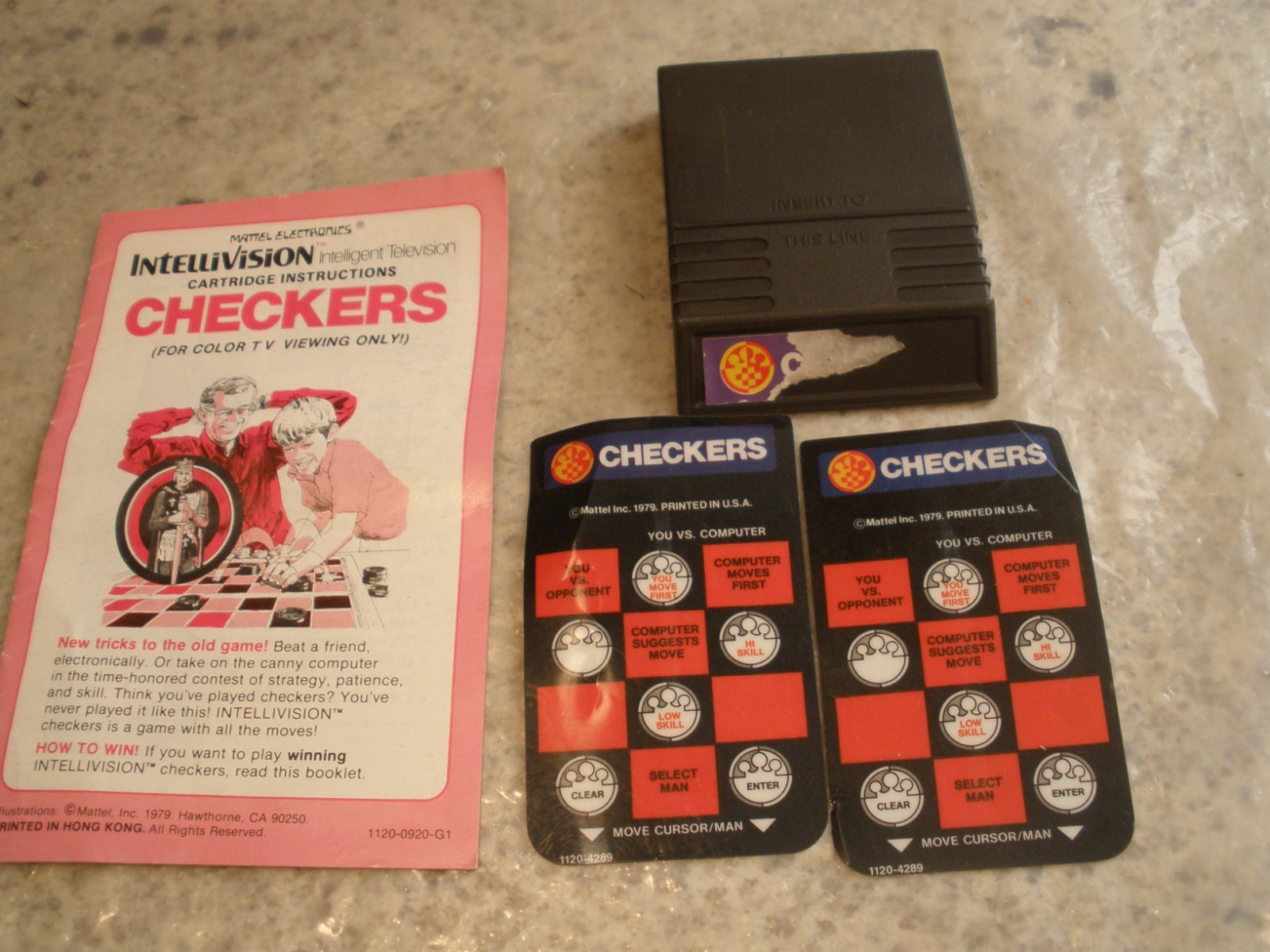 HUGE LOT OF VINTAGE INTELLIVISION GAMES, MANUALS, OVERLAYS (UNTESTED)