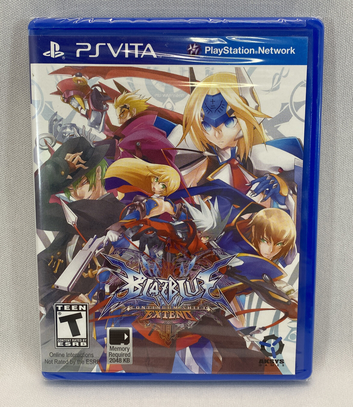 BLAZBLUE: CONTINUUM SHIFT EXTEND PS Vita Sony PlayStation AKSYS, 2012 NEW Sealed