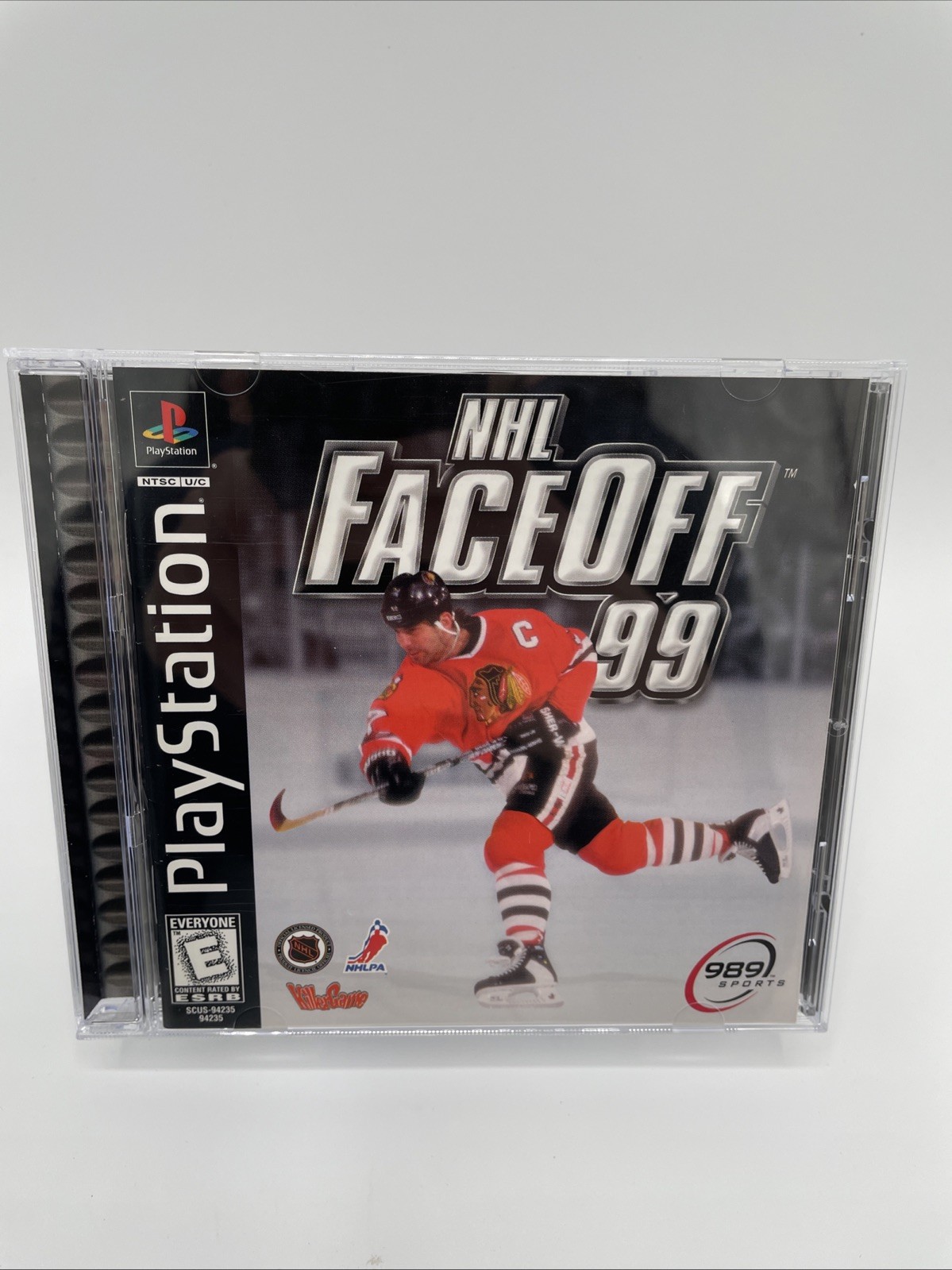 NHL FaceOff 99 PS1 PlayStation 1 Complete CIB + Registration Card