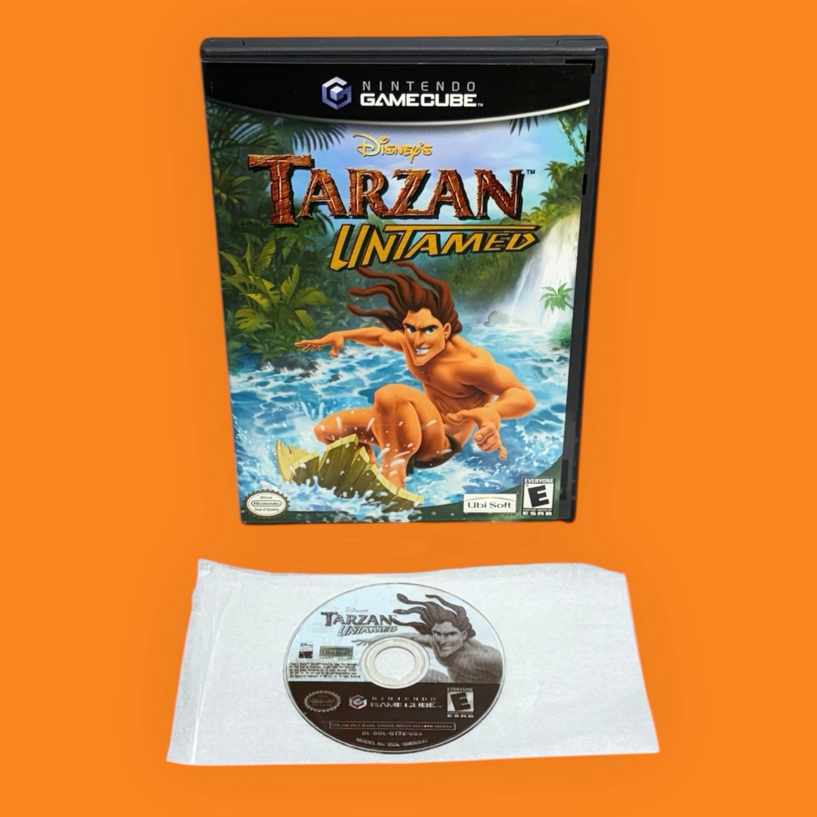 Mint💿! Disney’s Tarzan: Untamed Nintendo GameCube NO MANUAL VG Refurb 1yr War