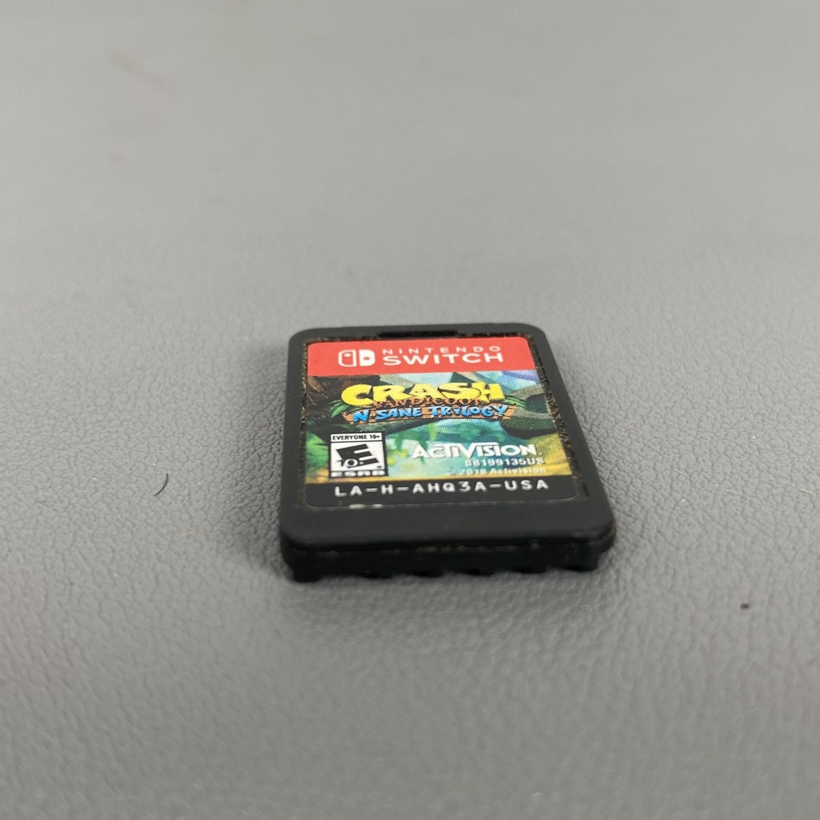 Crash Bandicoot N-Sane Trilogy Nintendo Switch Video Game Cartridge 2018
