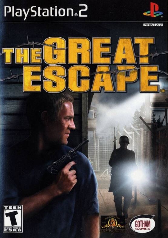 The Great Escape (PlayStation 2, PS2, 2003) Game Disc Very Good Tested
