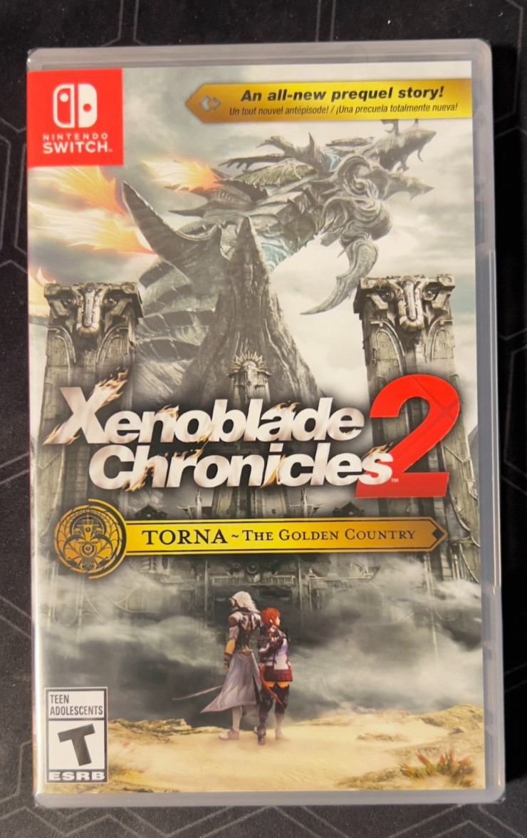 BRAND NEW Xenoblade Chronicles 2: Torna The Golden Country w/DLC -FACTORY SEALED