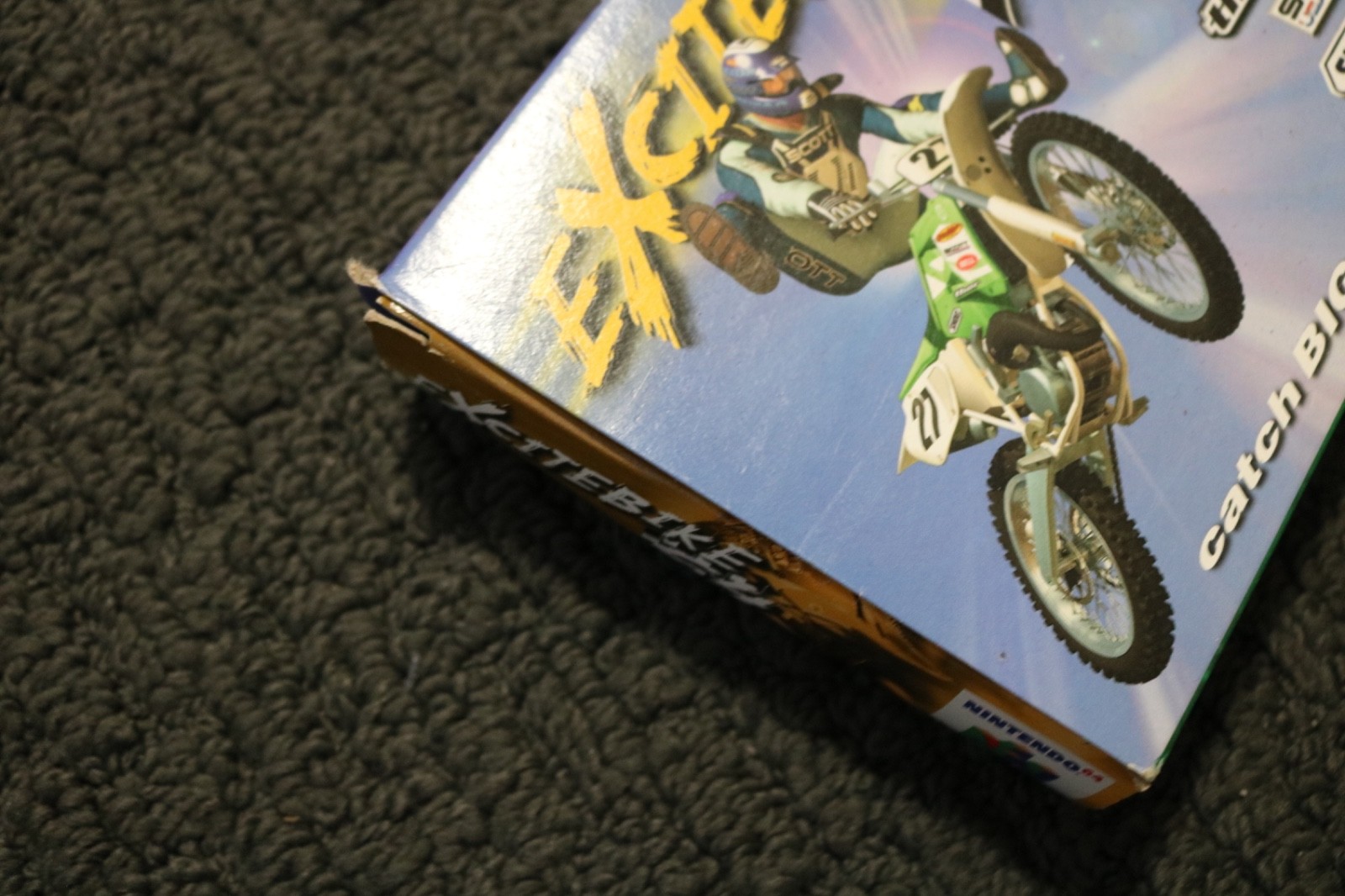 Excitebike 64 Nintendo 64 2000 Cartridge and Box No Manual