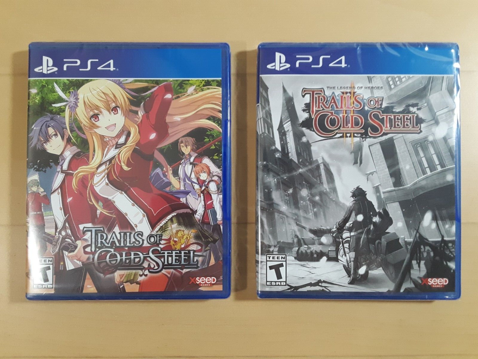 Legend of Heroes Trails of Cold Steel I and II Playstation 4 PS4 ESRB ShipnBox!