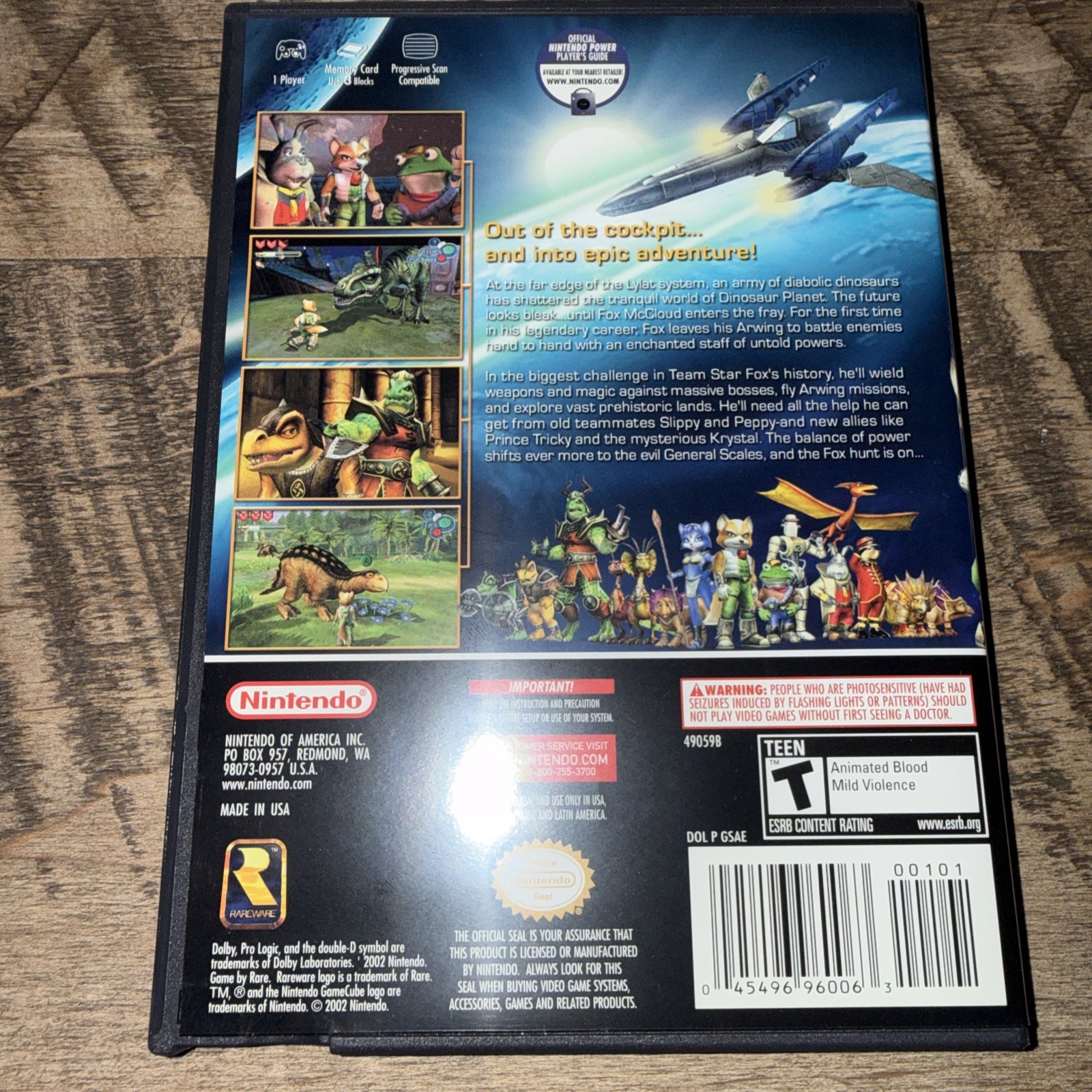 Star Fox Adventures Player’s Choice (Nintendo GameCube, 2003)