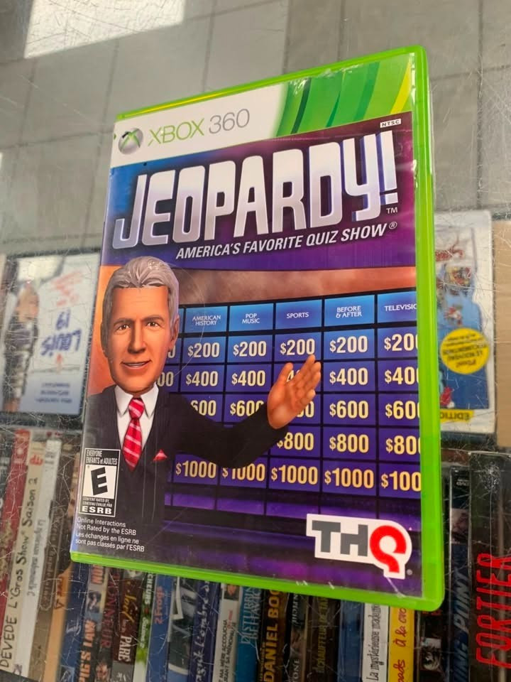 Jeopardy! – Microsoft Xbox 360 – Good Condition CIB Complete NTSC