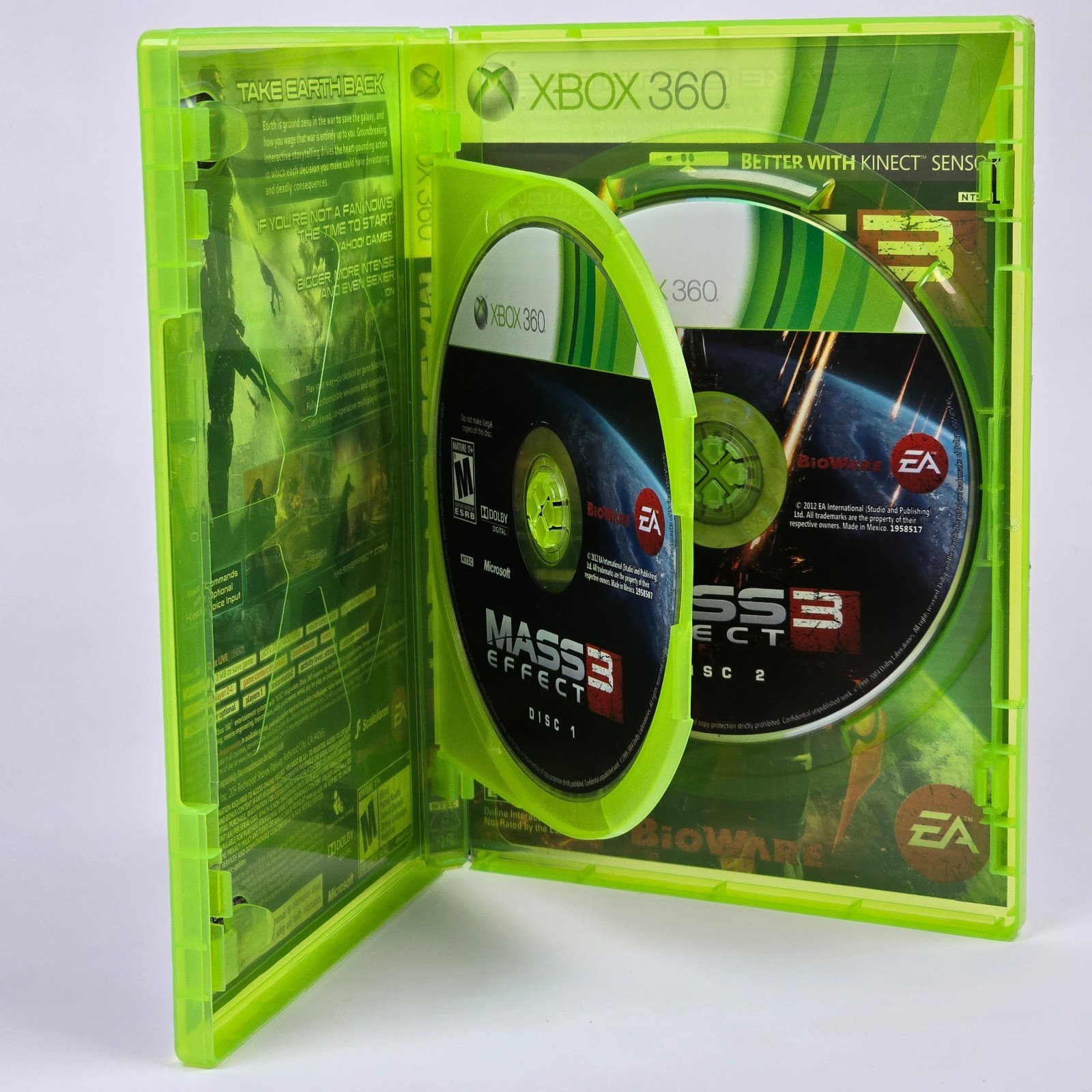 Mass Effect 3 (Xbox 360) CIB COMPLETE & TESTED