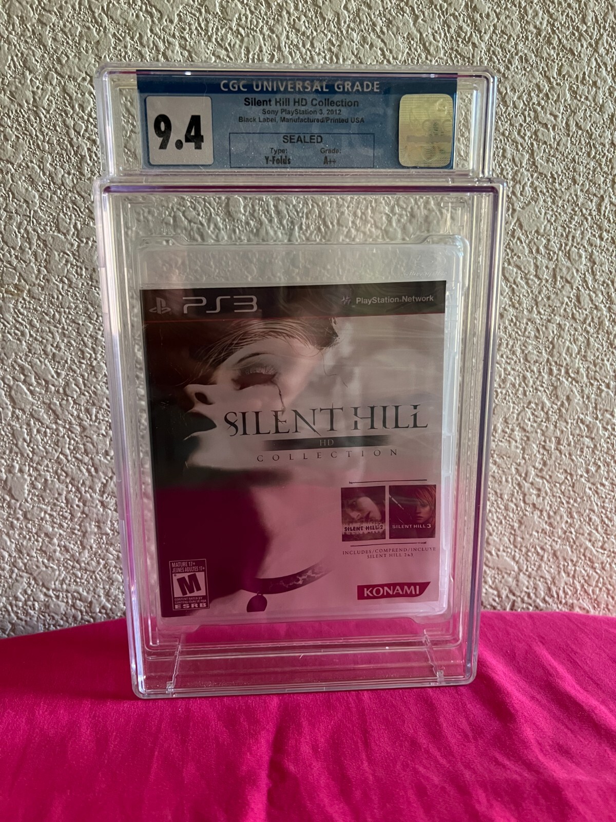 Silent Hill HD Collection (Sony PlayStation 3, PS3) Sealed, CGC Graded 9.4 A