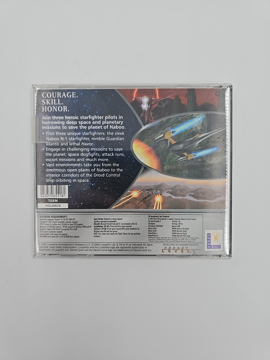 Star Wars Starfighter (Windows PC, 2002)