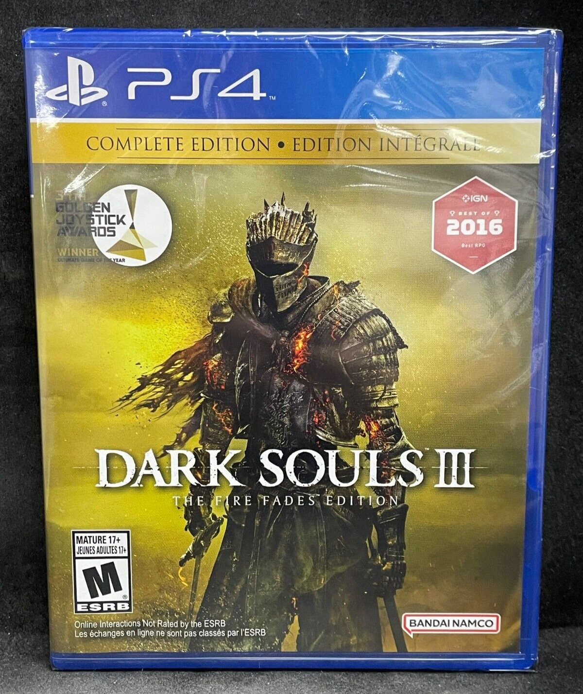 Dark Souls III: The Fire Fades Edition Complete Edition(PlayStation 4) BRAND NEW