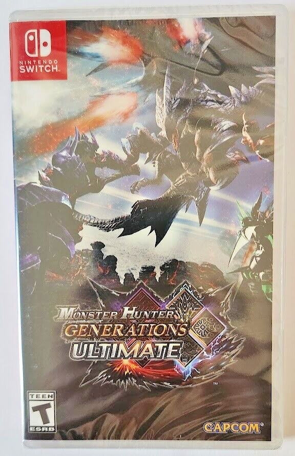 Monster Hunter Generations Ultimate Switch Brand New Game (2018 Action RPG)