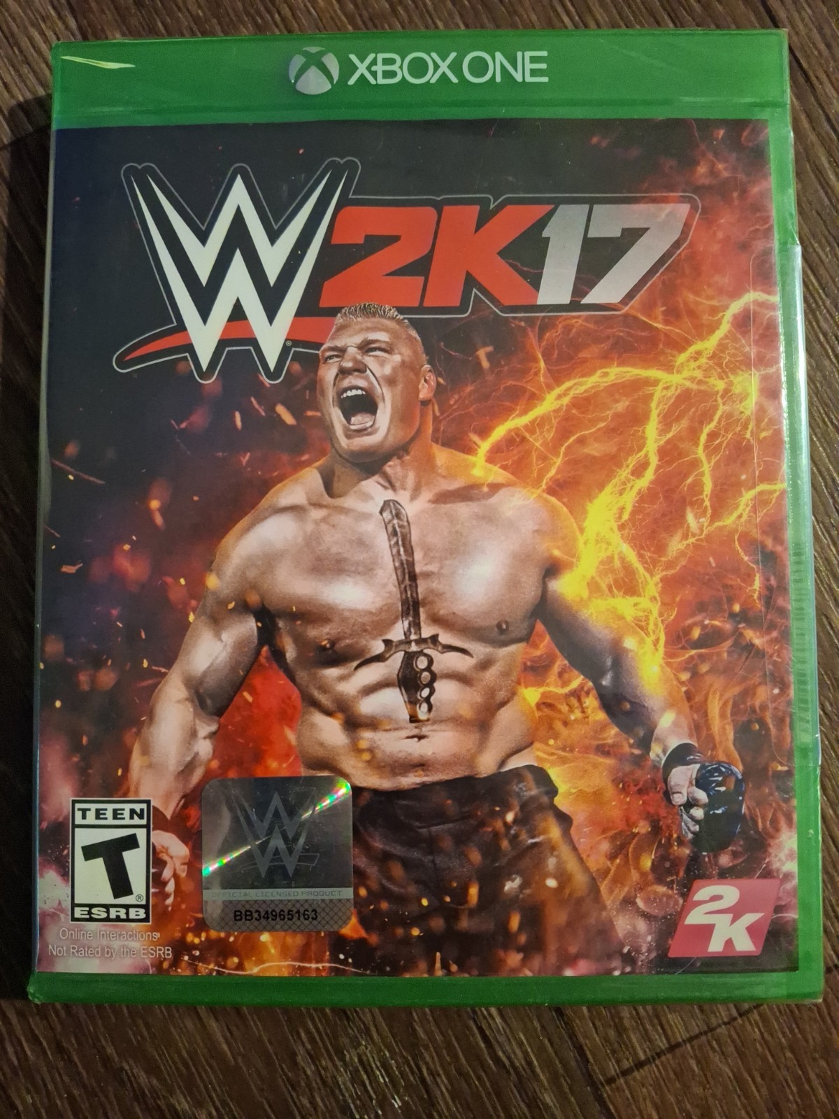 WWE 2K17 (Microsoft Xbox One, 2016) Brand New Factory Sealed WWF Wrestling