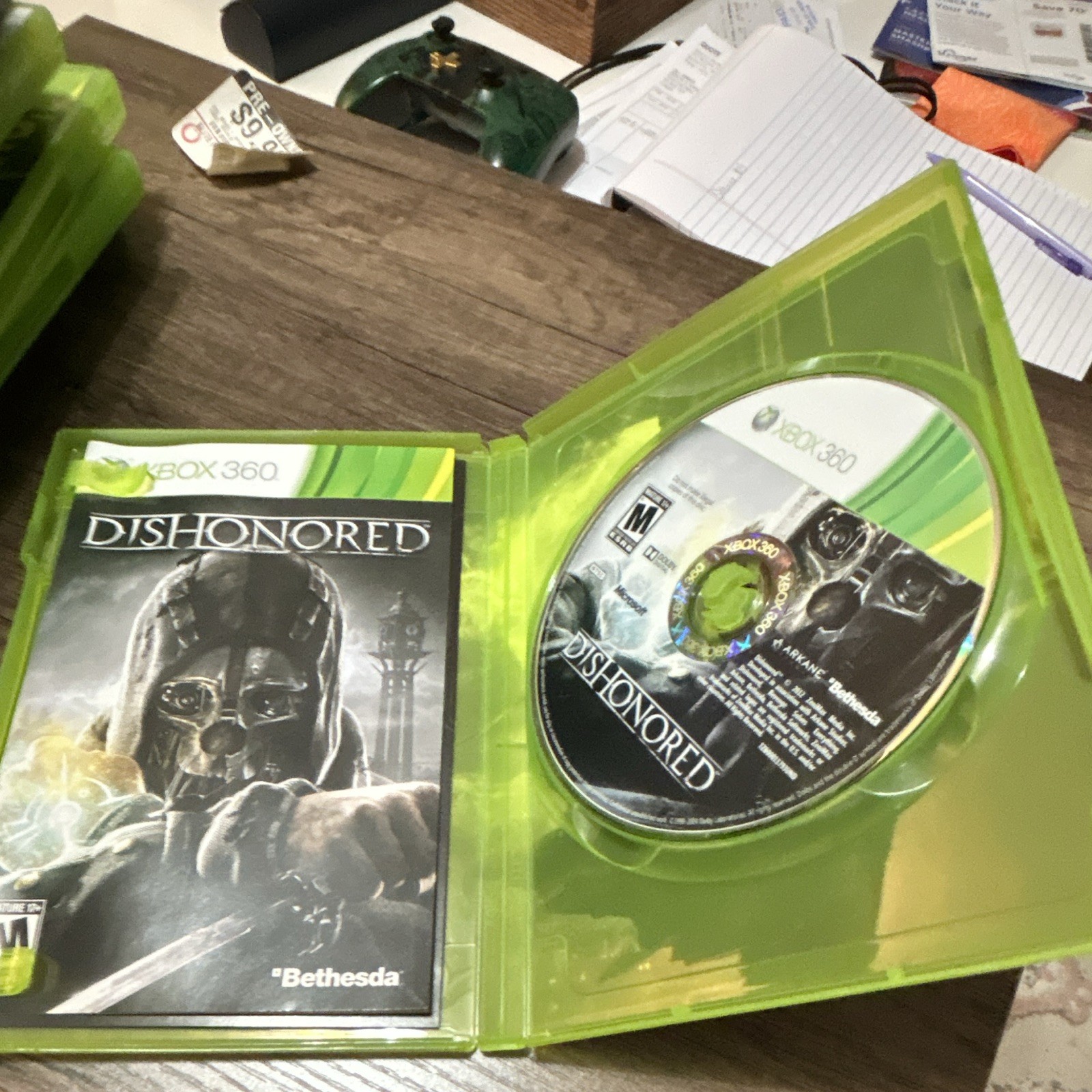 Bethesda Dishonored (M) Action & Adventure Manual NTSC-U/C Xbox 360