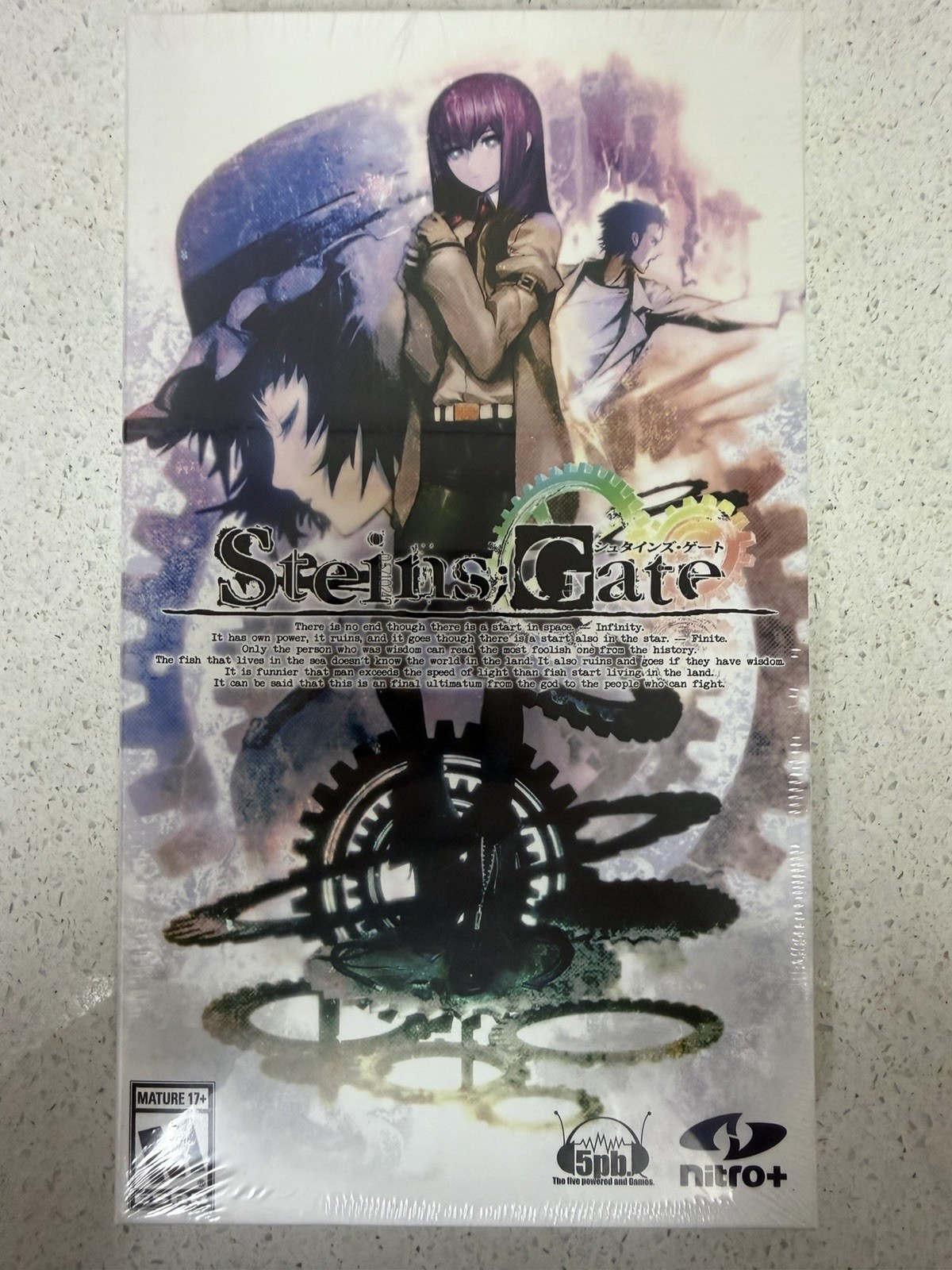 Steins Gate PC Limited Edition JAST USA 2014 – NEW – Factory Sealed