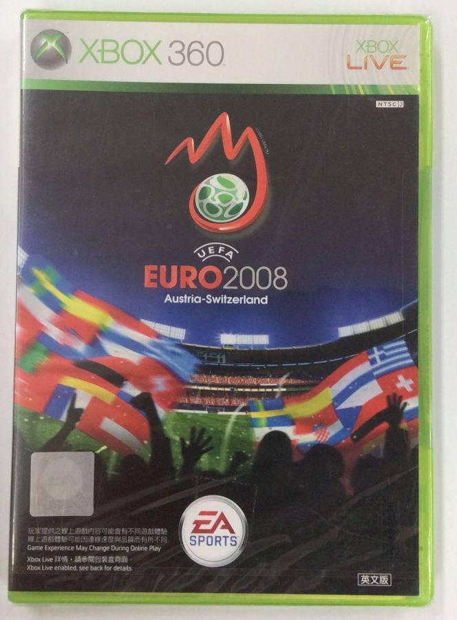 Microsoft Xbox 360 UEFA Euro 2008 Austria-Switzerland Unopened 1146 SP