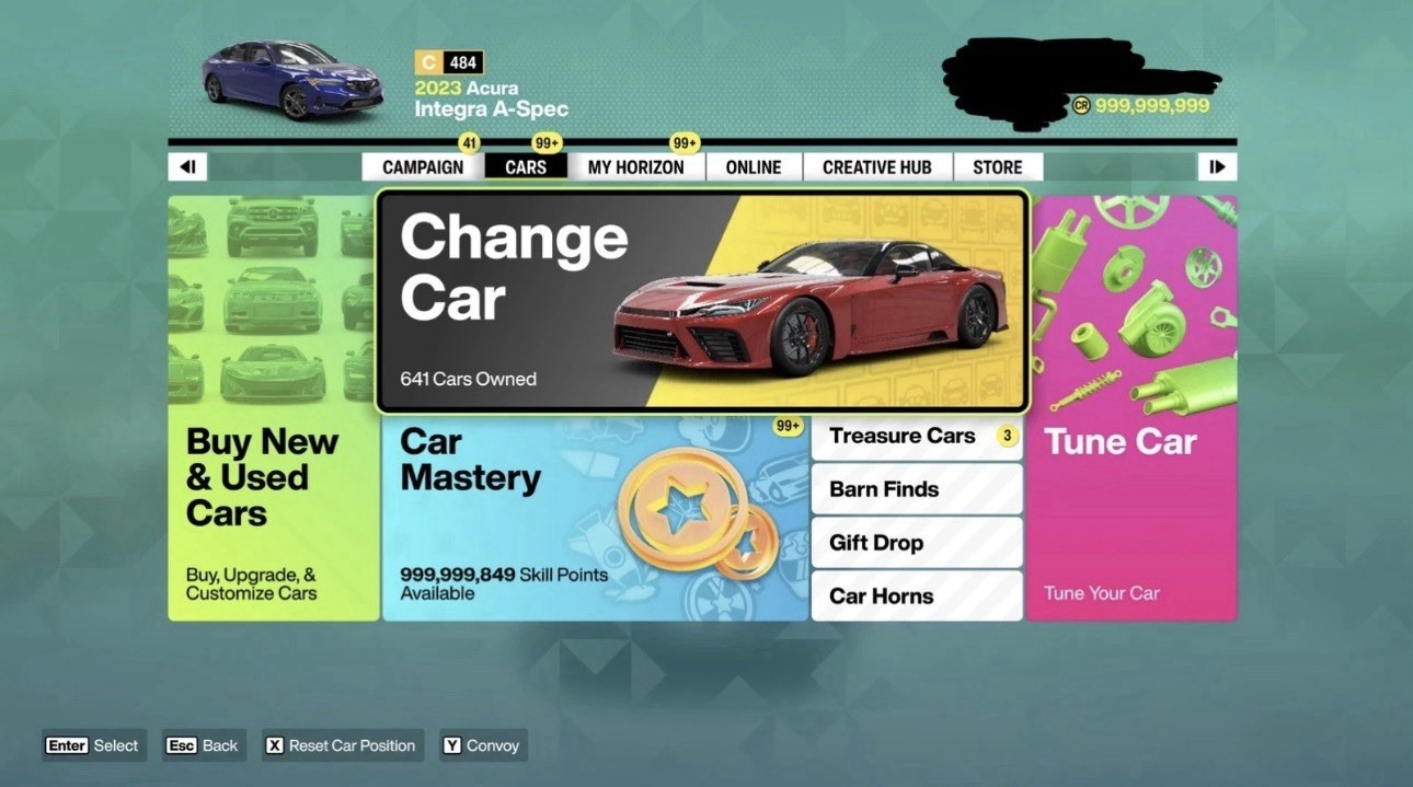 Forza Horizon 6-Unlock All Cars / $999,999,999 / Max Super Wheel Spins! Xbox-PC