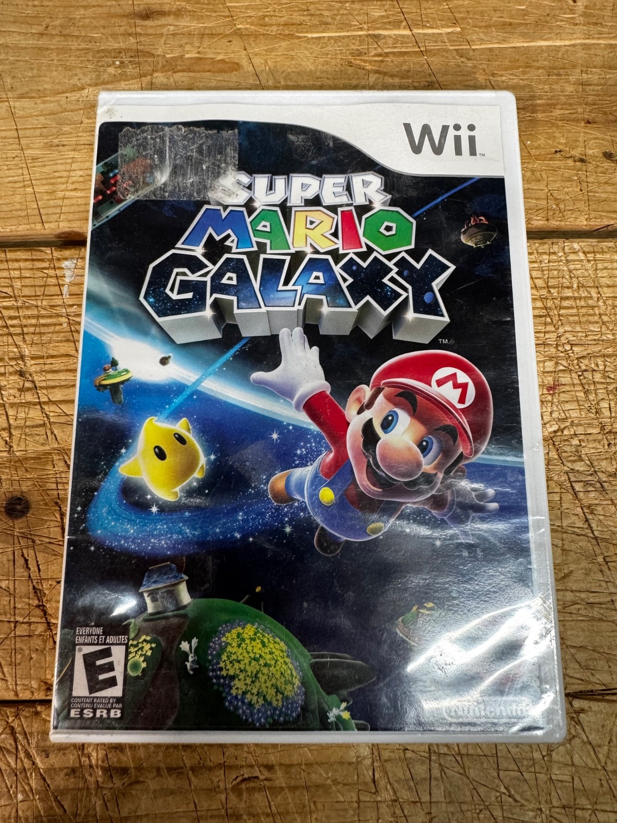 Super Mario Galaxy Nintendo Wii 2007 Sealed