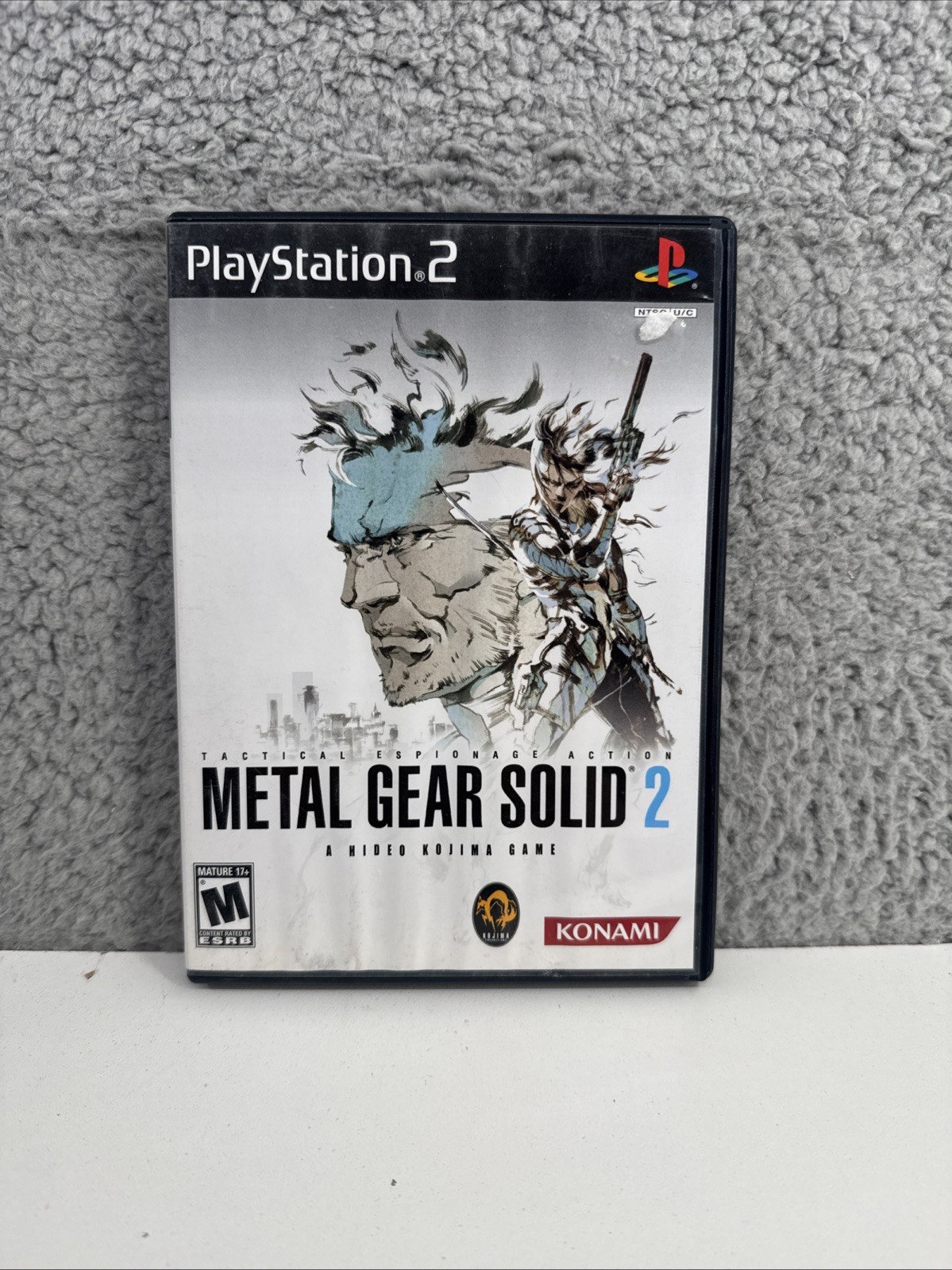 Metal Gear Solid 2 PlayStation 2 PS2 CIB Complete TESTED Tactical Espionage