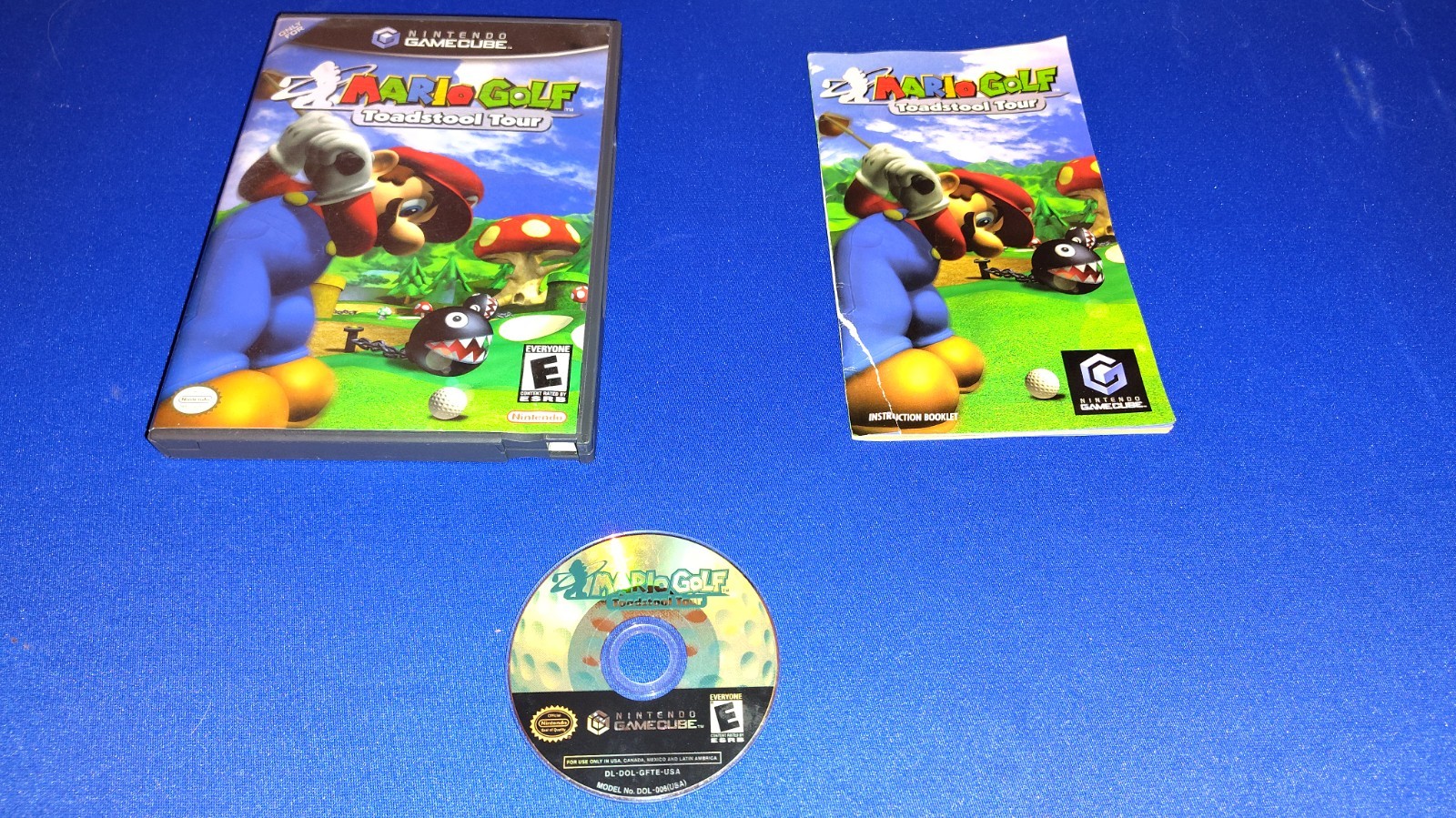 Complete In Box Mario Golf: Toadstool Tour (Nintendo GameCube, 2003) CIB