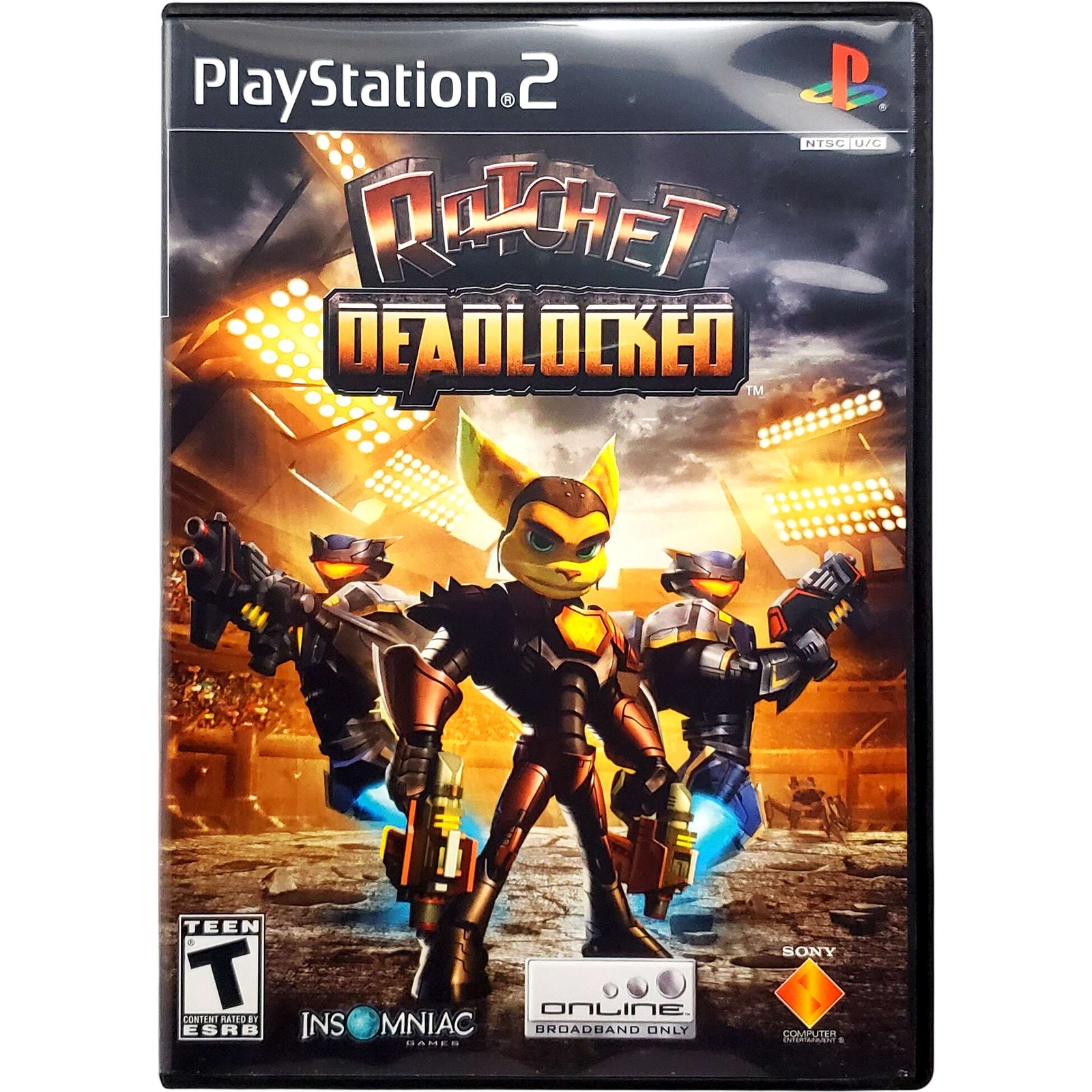 Ratchet Deadlocked – Sony Playstation 2 PS2 Pristine Tested Authentic
