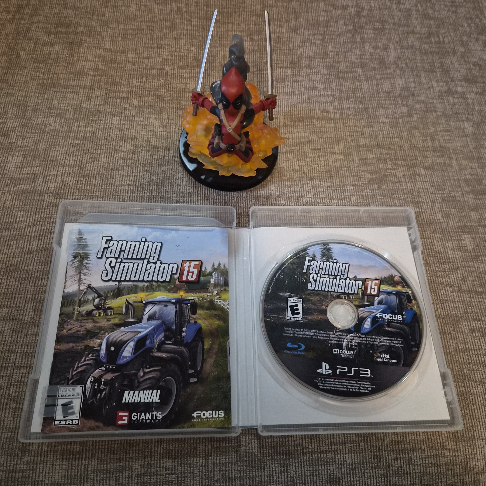 Farming Simulator 15 (Sony PlayStation 3, 2015) CIB READY TO SHIP