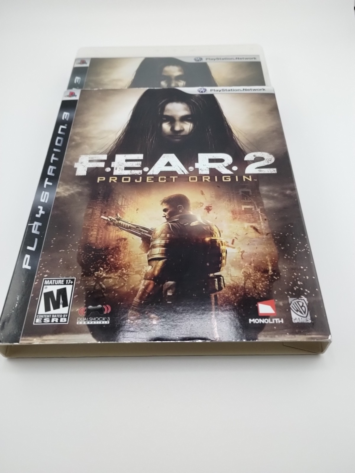 FEAR 2 Project Origin w. Cover Slip PS3 Sony PlayStation 3 2009
