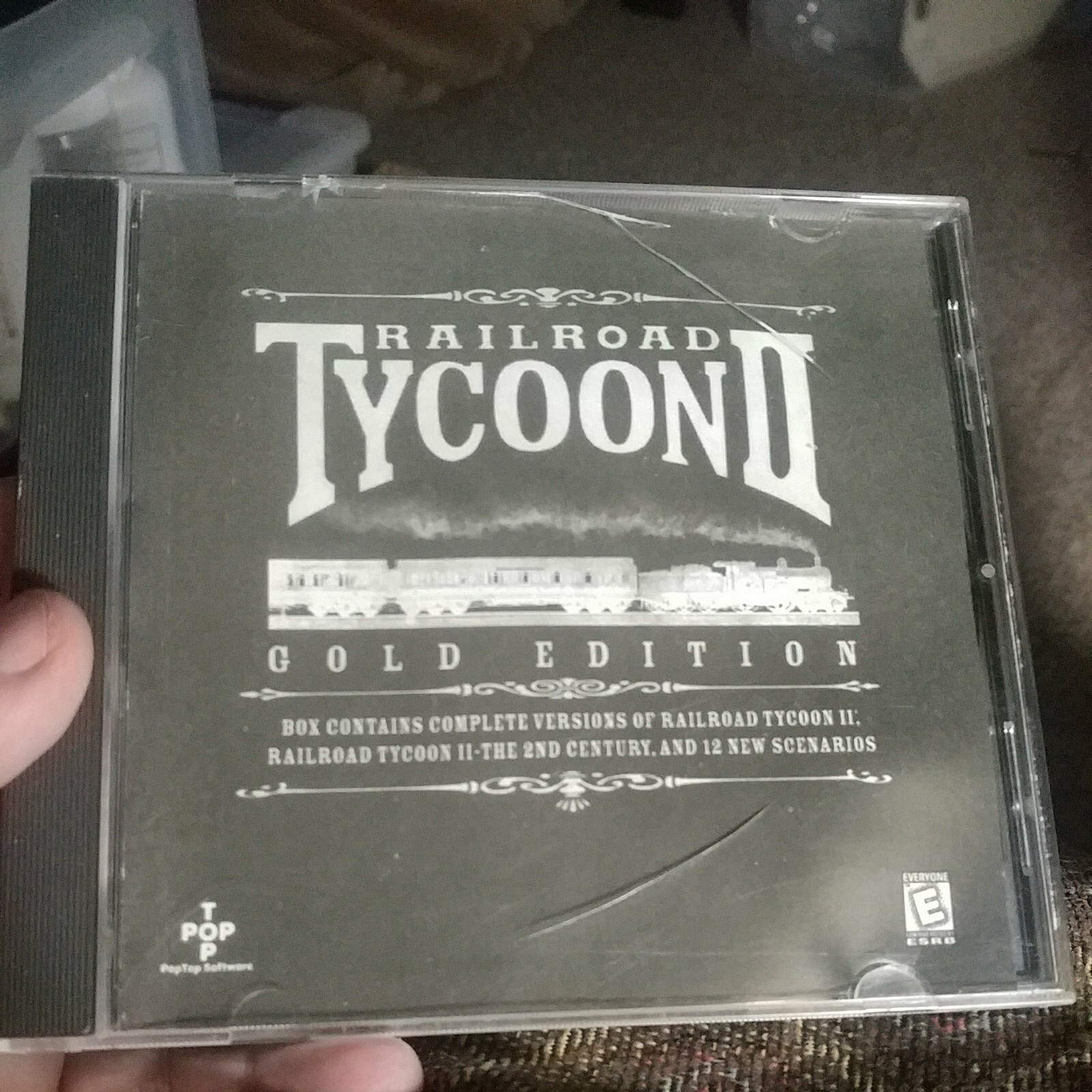 Railroad Tycoon II Gold Edition PC CD ROM Game-Rated E