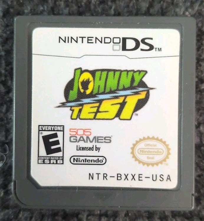 Johnny Test Nintendo DS Game Cartridge Only Tested 505 Games NTR-BXXE-USA