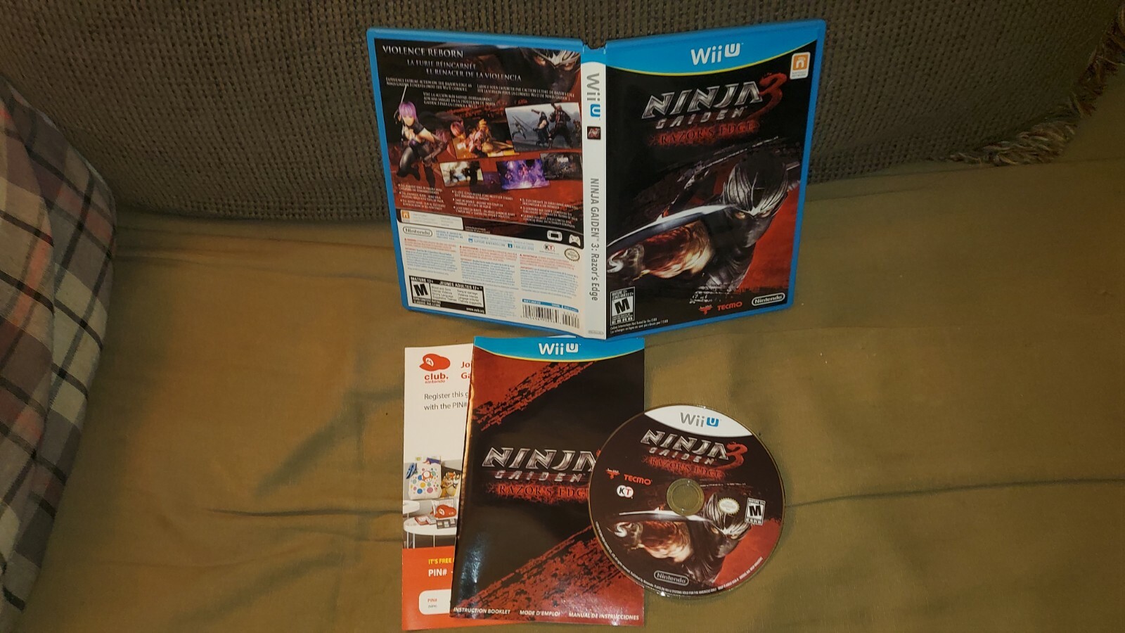 Ninja Gaiden 3: Razor’s Edge (Nintendo Wii U, 2012)