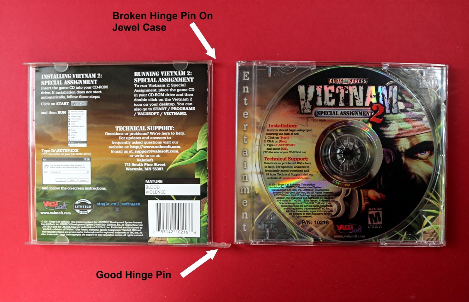 VIETNAM 2-SPECIAL ASSIGNMENT, Challenging Video Game-PC Version