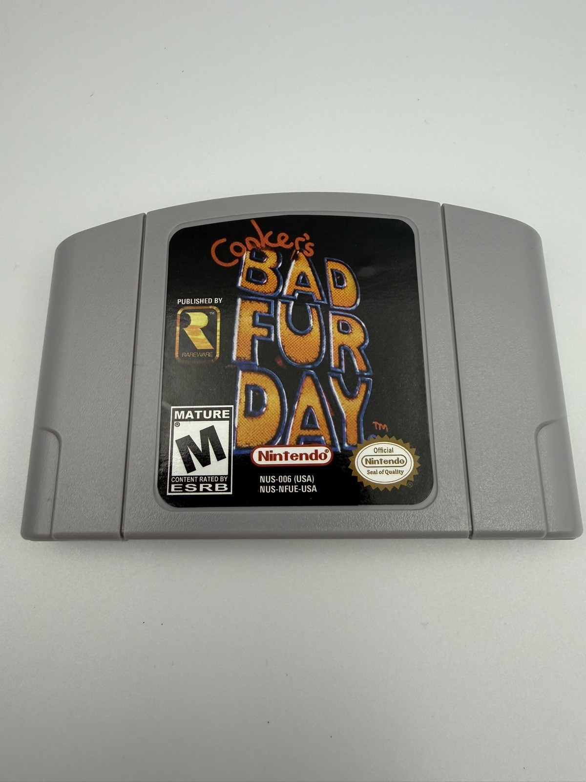 Conkers Bad Fur Day 64 Games For Nintendo N64 US Version