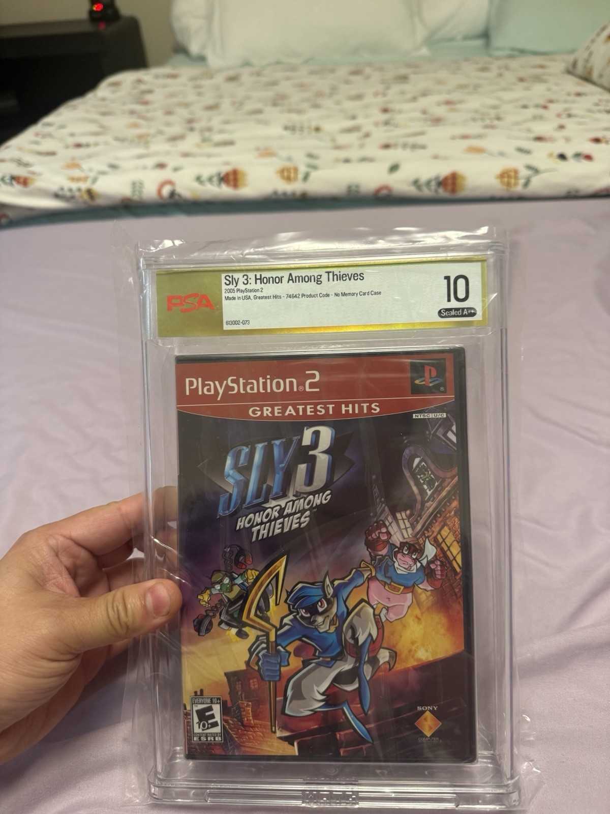 PSA 10 Sly 3 Honor Among Thieves PS2 Greatest Hits Factory Sealed A++ Y-Fold
