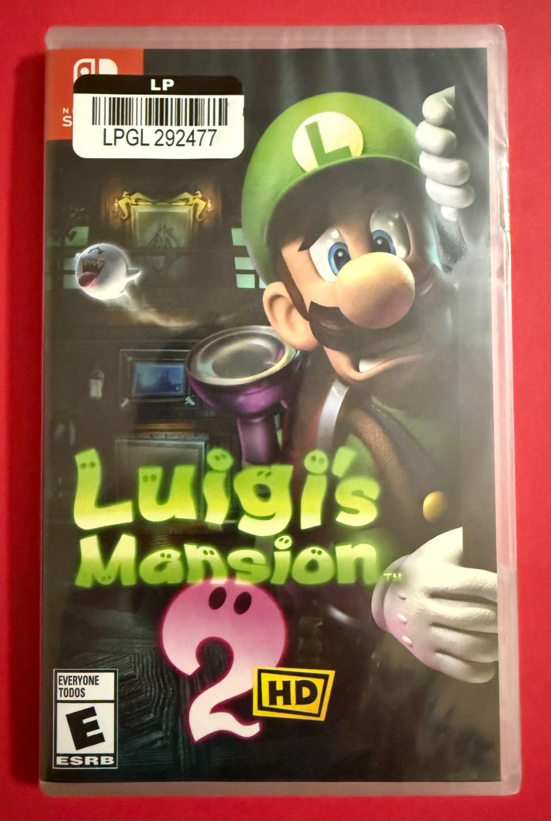 Luigi’s Mansion 2 HD – Nintendo Switch – Physical Game New/Sealed