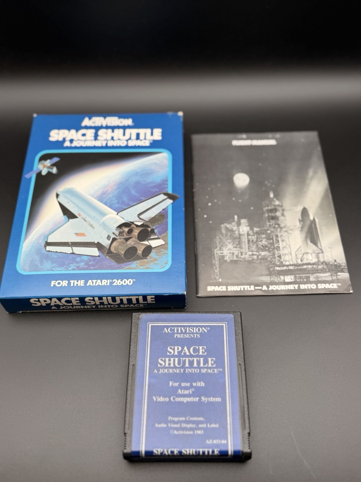 Space Shuttle: A Journey Into Space Atari 2600 – Activision W/Box & Manual
