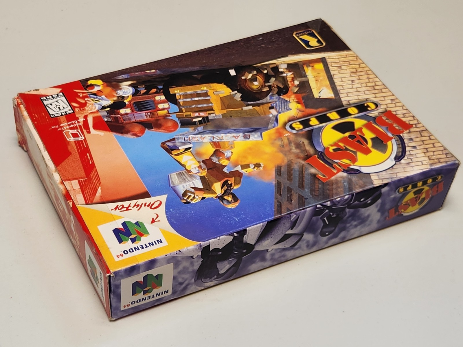 Blast Corps Nintendo N64 CIB Manual Box Authentic