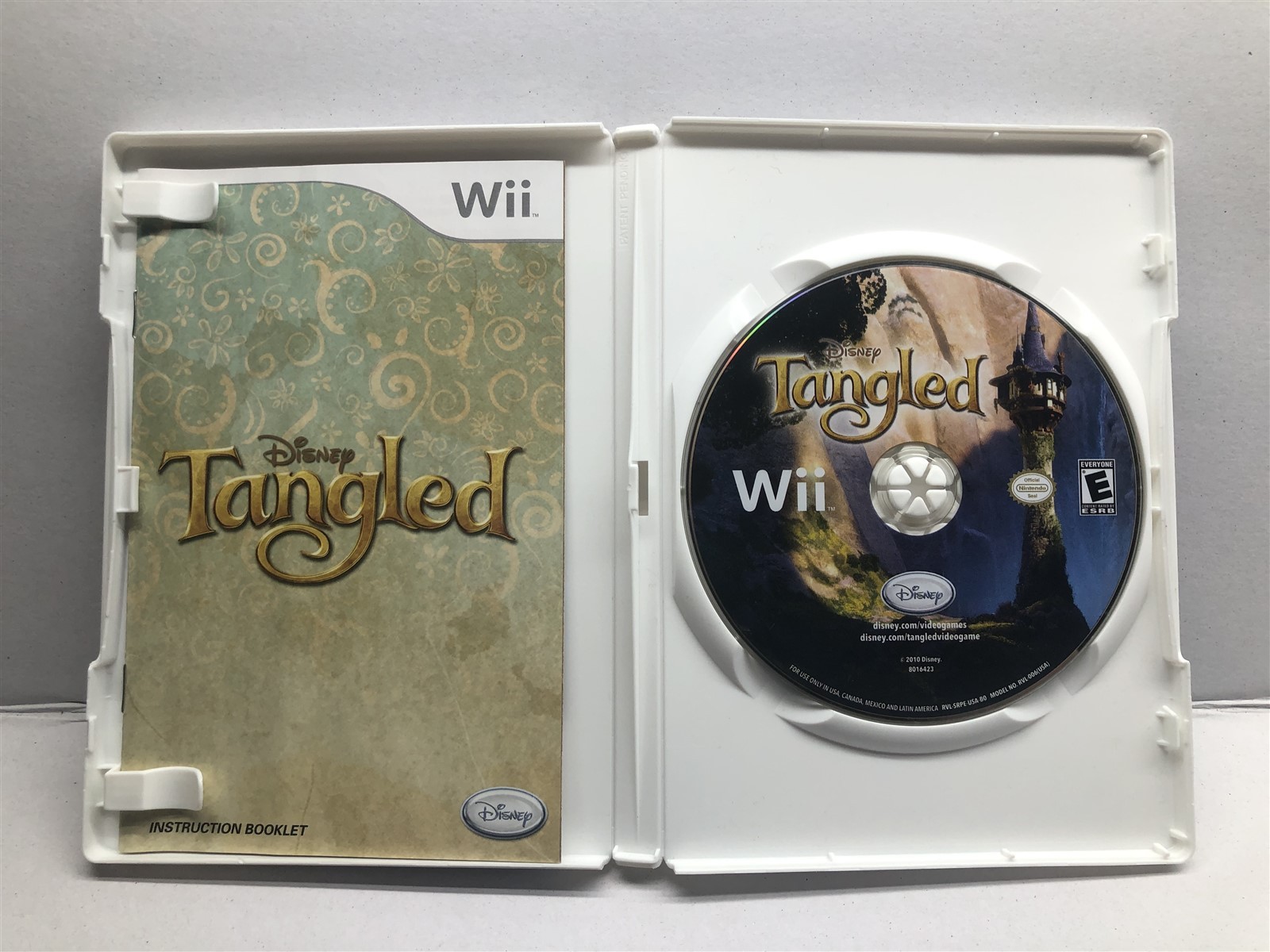 Disney Tangled – Nintendo Wii – Complete w/ Manual – Clean & Tested