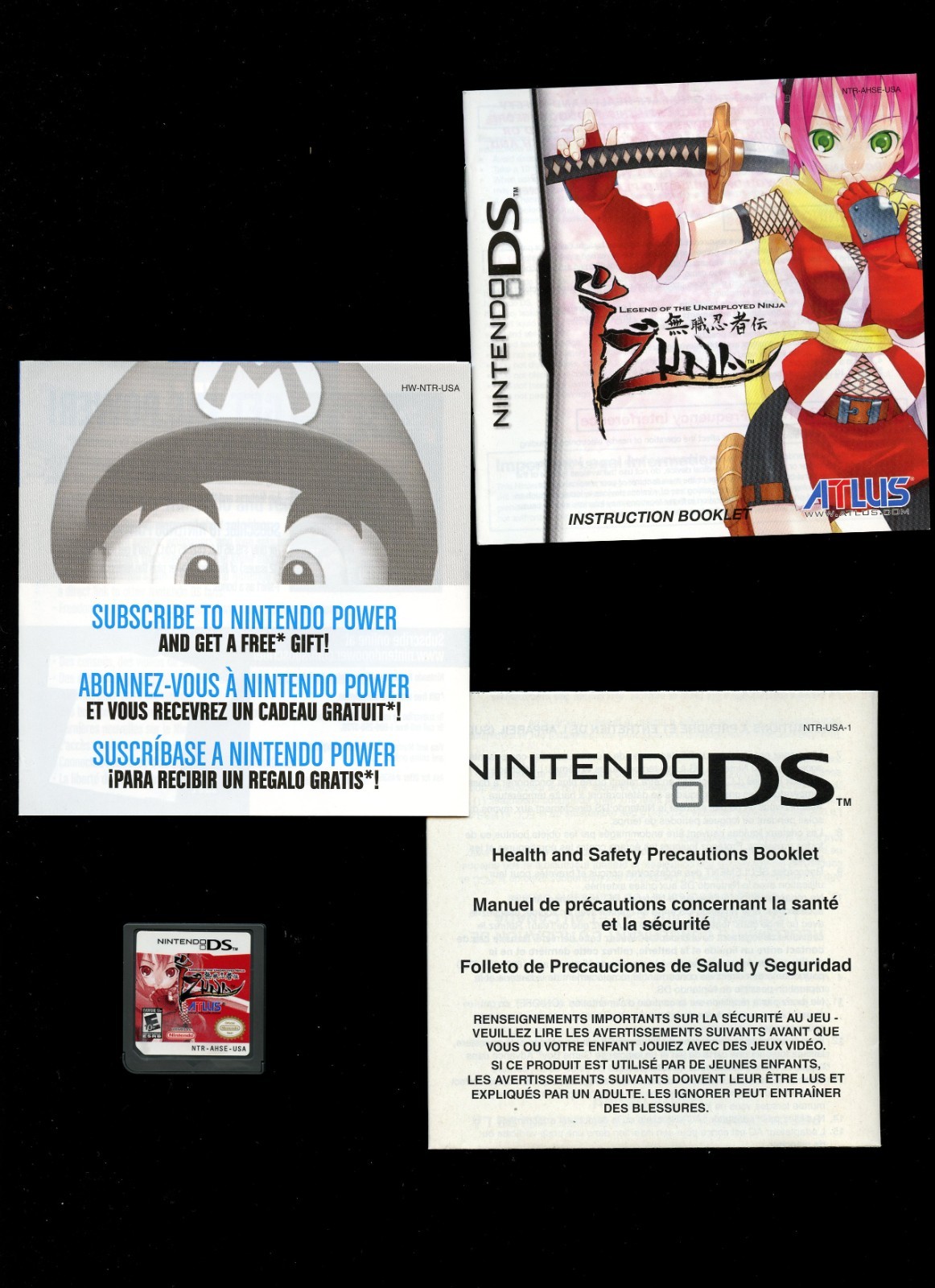 Izuna: Legend of the Unemployed Ninja (Nintendo DS) Complete In Box CIB+ | CLEAN