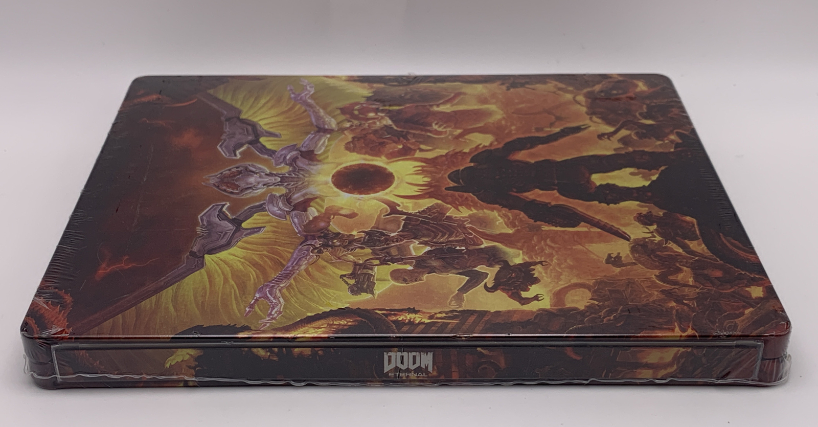 New! Doom: Eternal Steelbook Case (No Game Included) – PS4 + Xbox One -Sealed